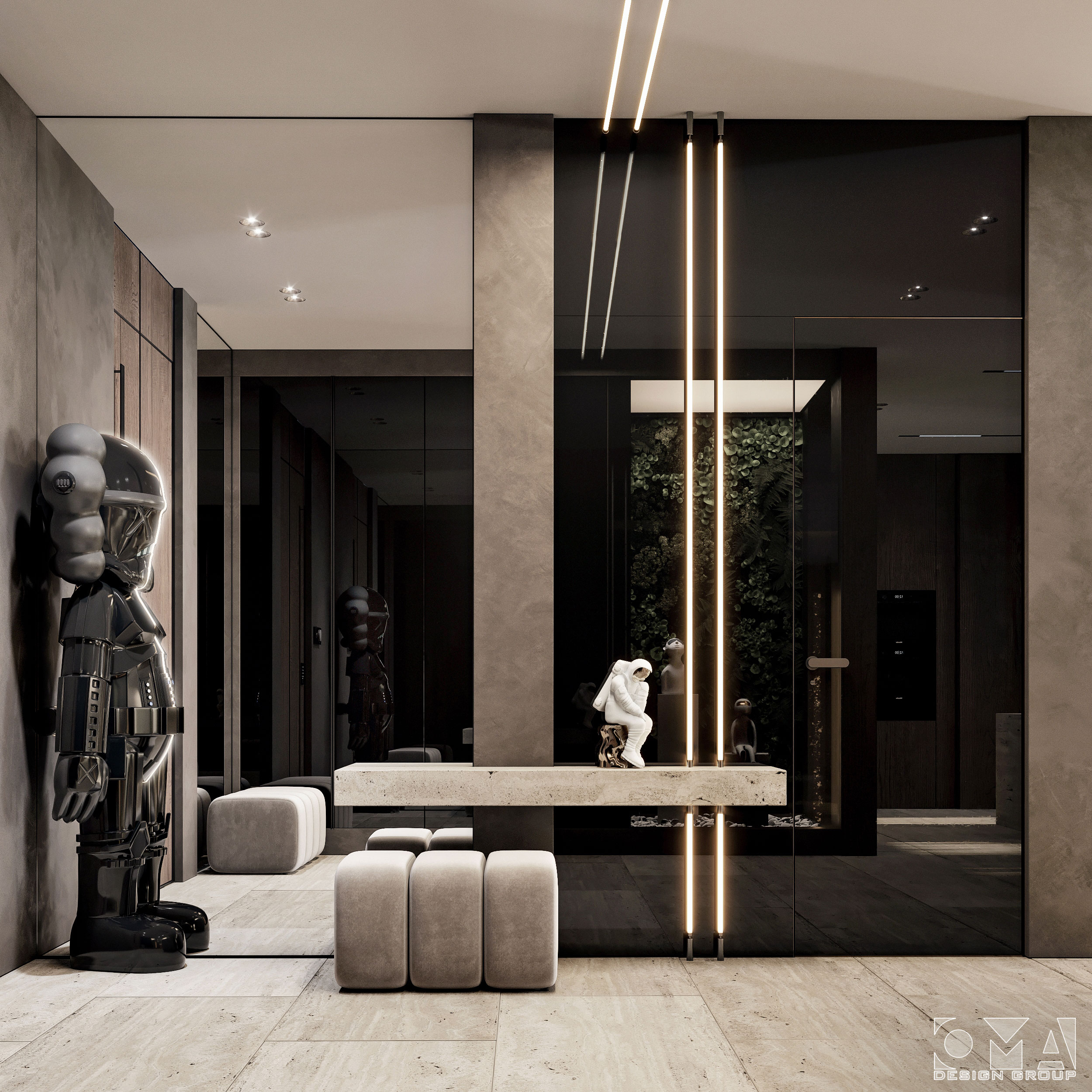 APARTMENT / INTERIOR DESIGN | Palm Jumeirah, Atlantis The Royal Dubai, UAE-19