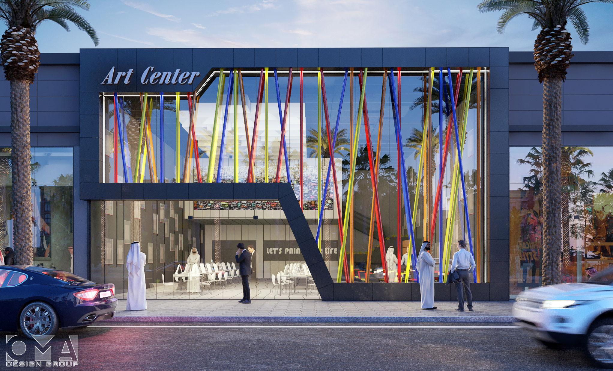 ART CENTER / EXTERIOR AND INTERIOR DESIGN | SAUDI ARABIA-02