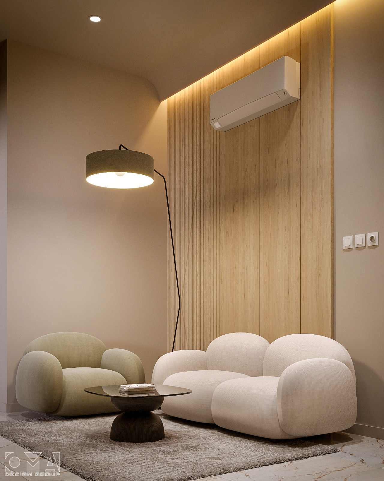 SAHARA HOTEL / INTERIOR DESIGN | TWO-BEDROOM APARTMENT01