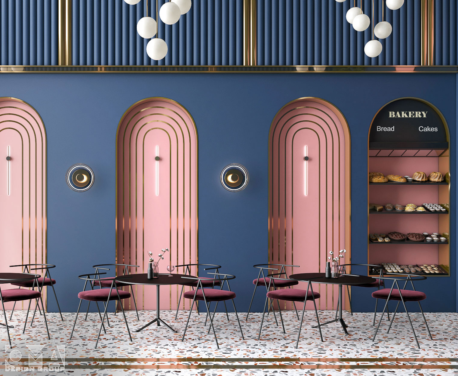 DIAMOND COFFEE SHOP - EXTERIOR AND INTERIOR DESIGN | SAUDI ARABIA-02