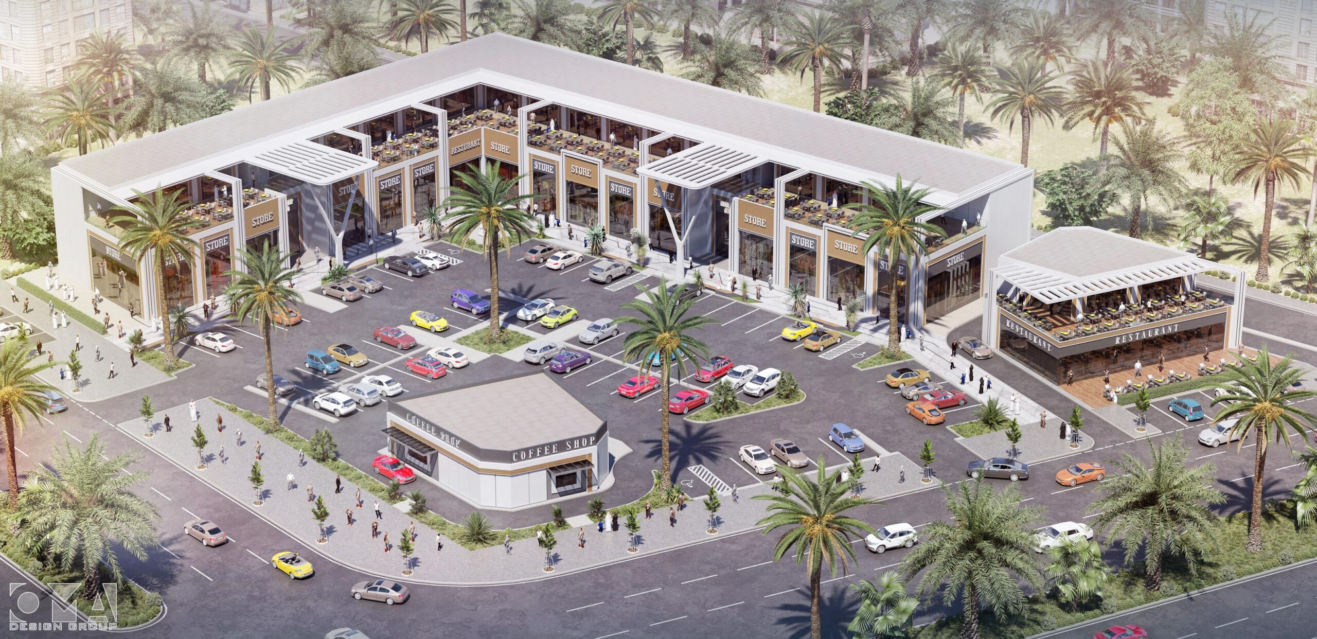 CENTRO PLAZA SHOPPING CENTER - ARCHITECTURAL DESIGN | SAUDI ARABIA-01