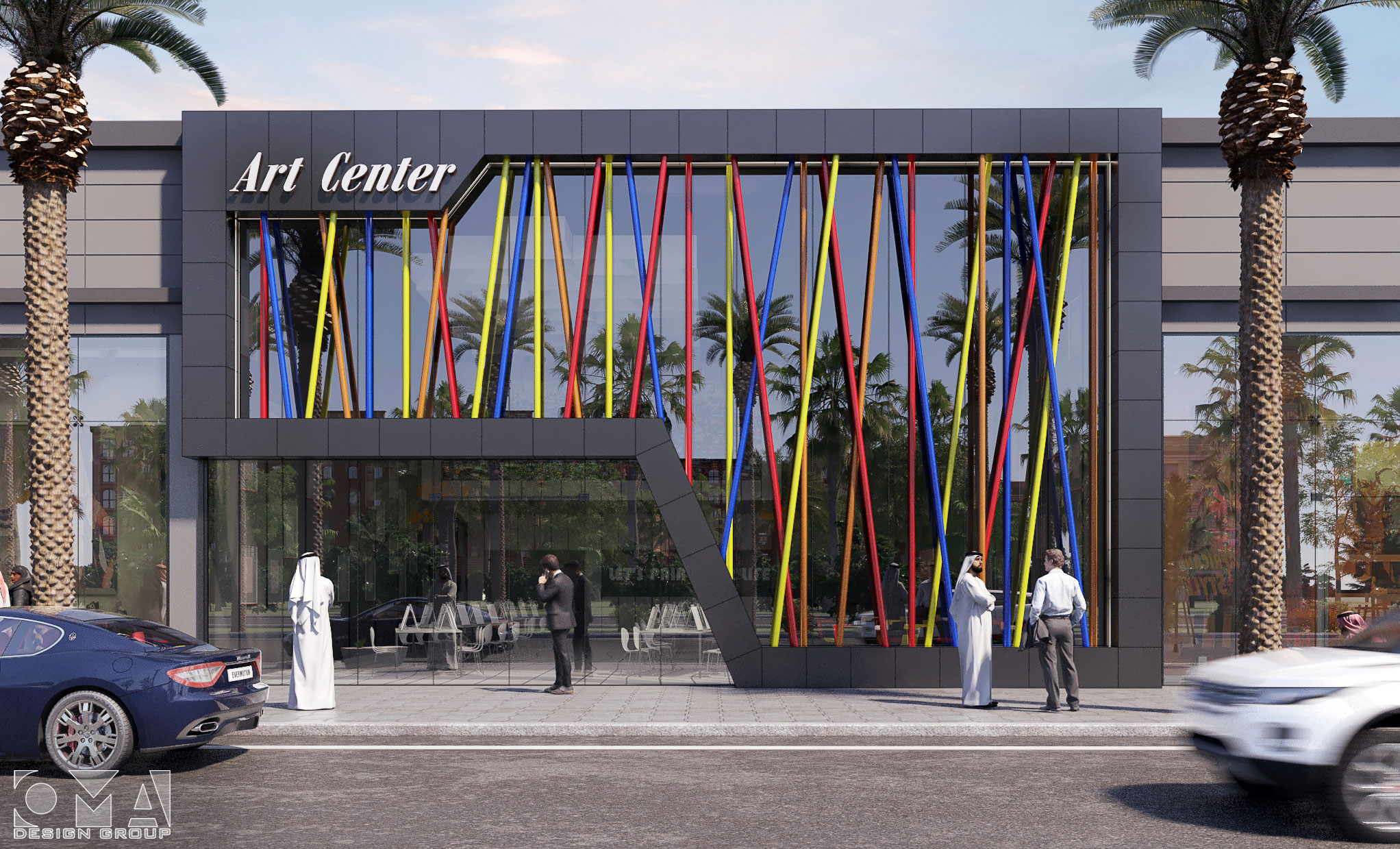 ART CENTER / EXTERIOR AND INTERIOR DESIGN | SAUDI ARABIA-01