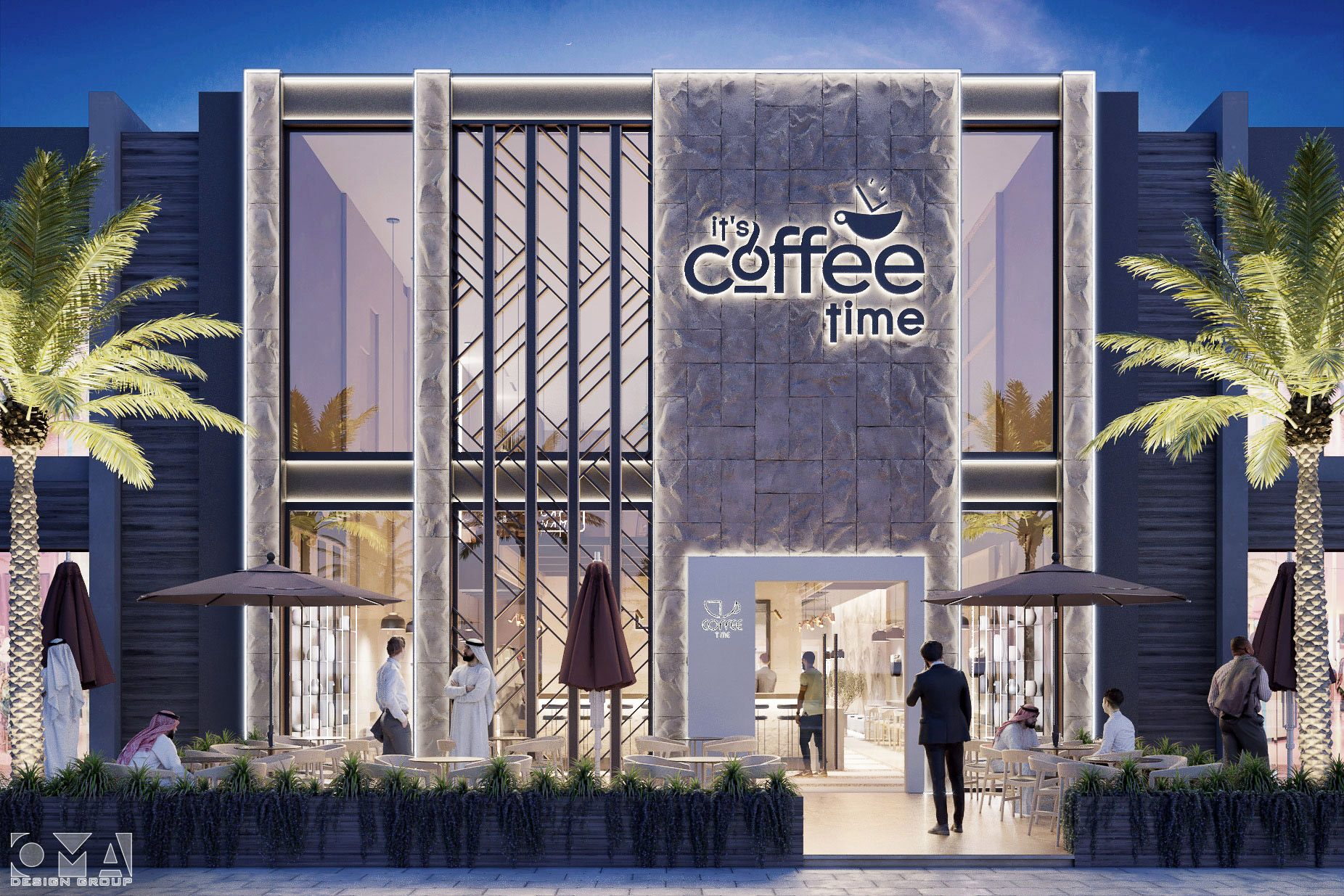 DIRIYAH COFFEE SHOP - EXTERIOR AND INTERIOR DESIGN | SAUDI ARABIA01
