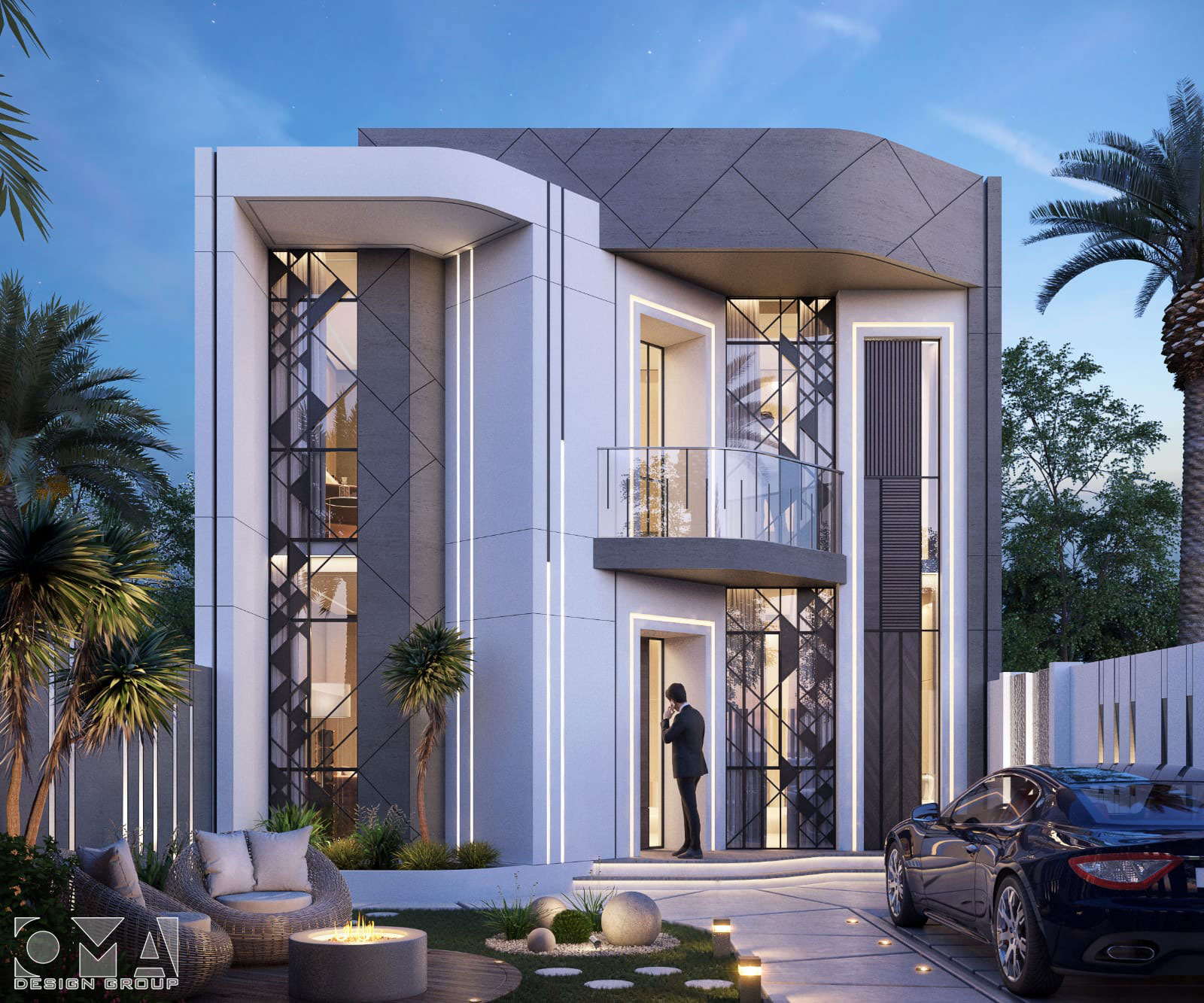 KARAM VILLA / EXTERIOR FACADE DESIGN | MUSUL, IRAQ-01