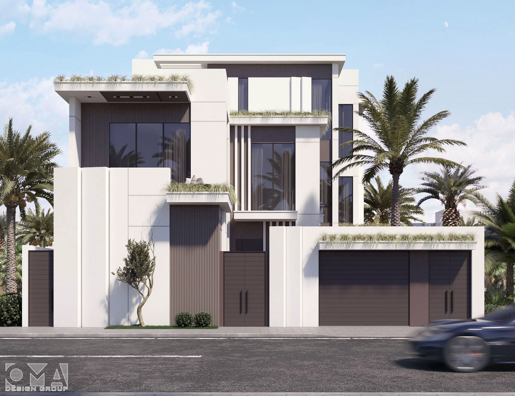 AL-MUTAIRY VILLA / EXTERIOR DESIGN AND LANDSCAPE | SAUDI ARABIA-02