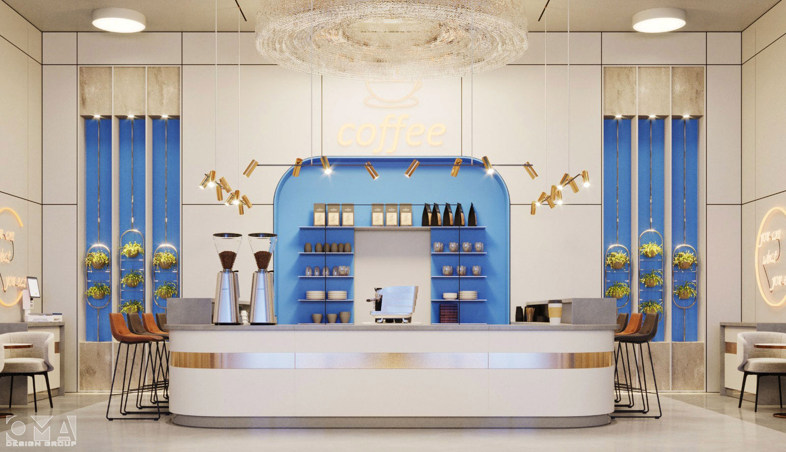 TASK COFFEE SHOP / INTERIOR DESIGN | KSA02
