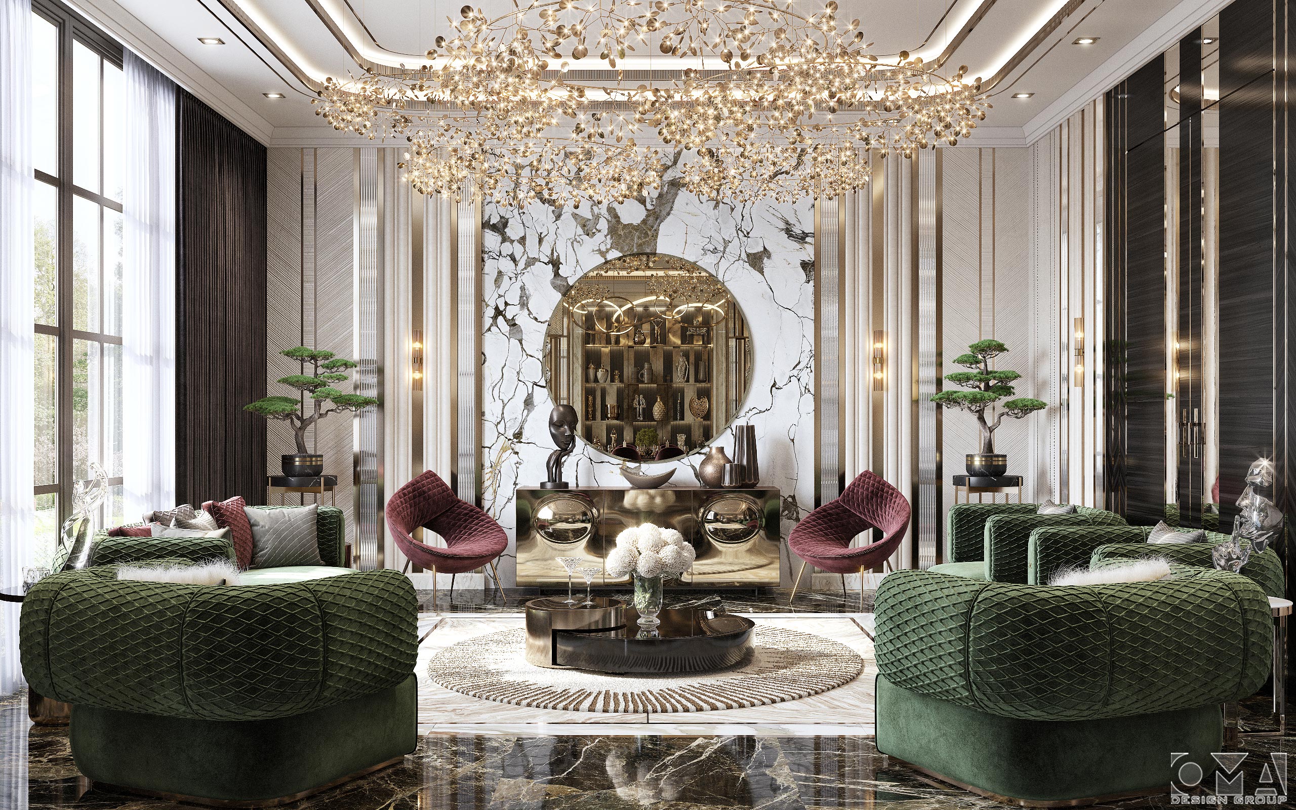 AL-JASMI VILLA / INTERIOR DESIGN | QATAR-01