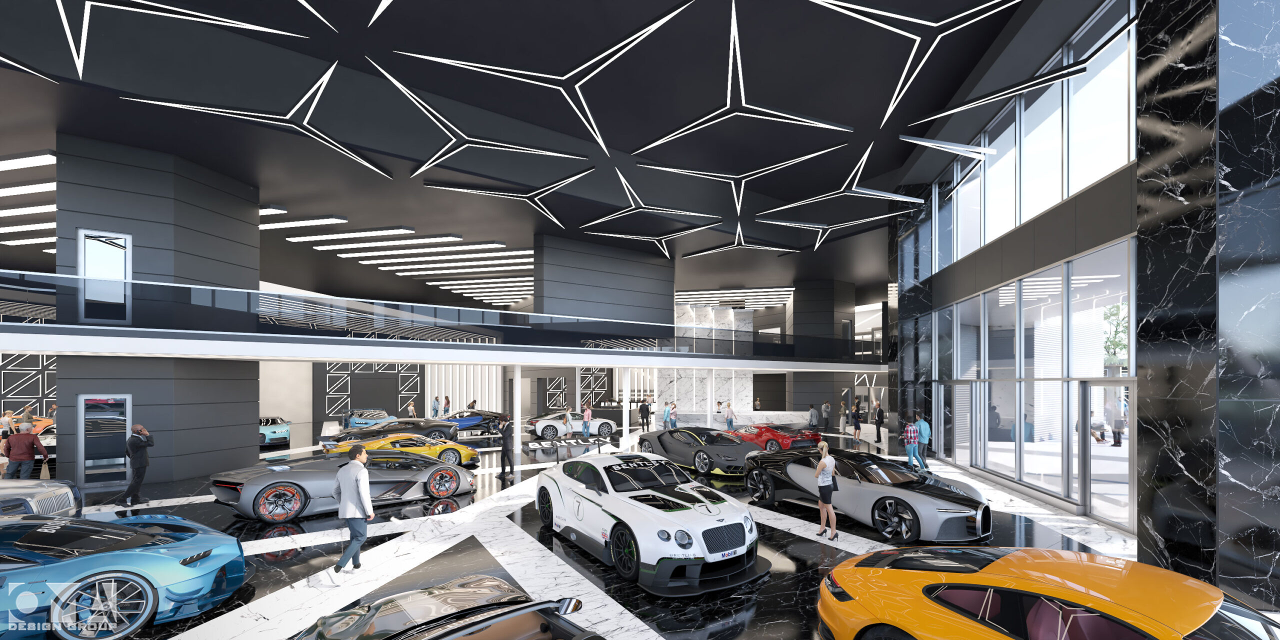 EXOTIC CAR CLUB / 3D RENDERING | Michigan, USA 01