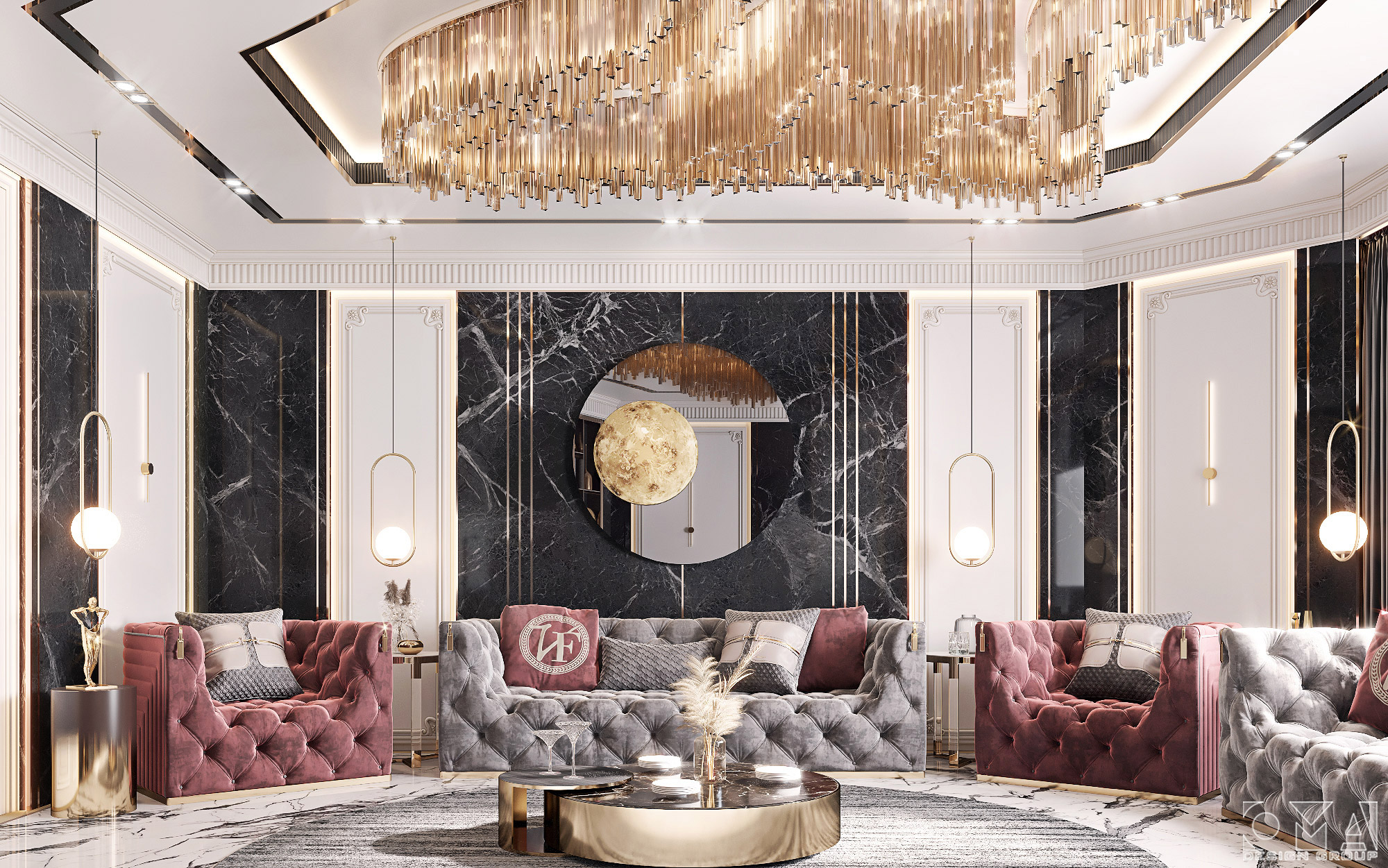 AL-KAHTANI VILLA / MAJLIS-INTERIOR DESIGN | Riyadh, Saudi Arabia 01