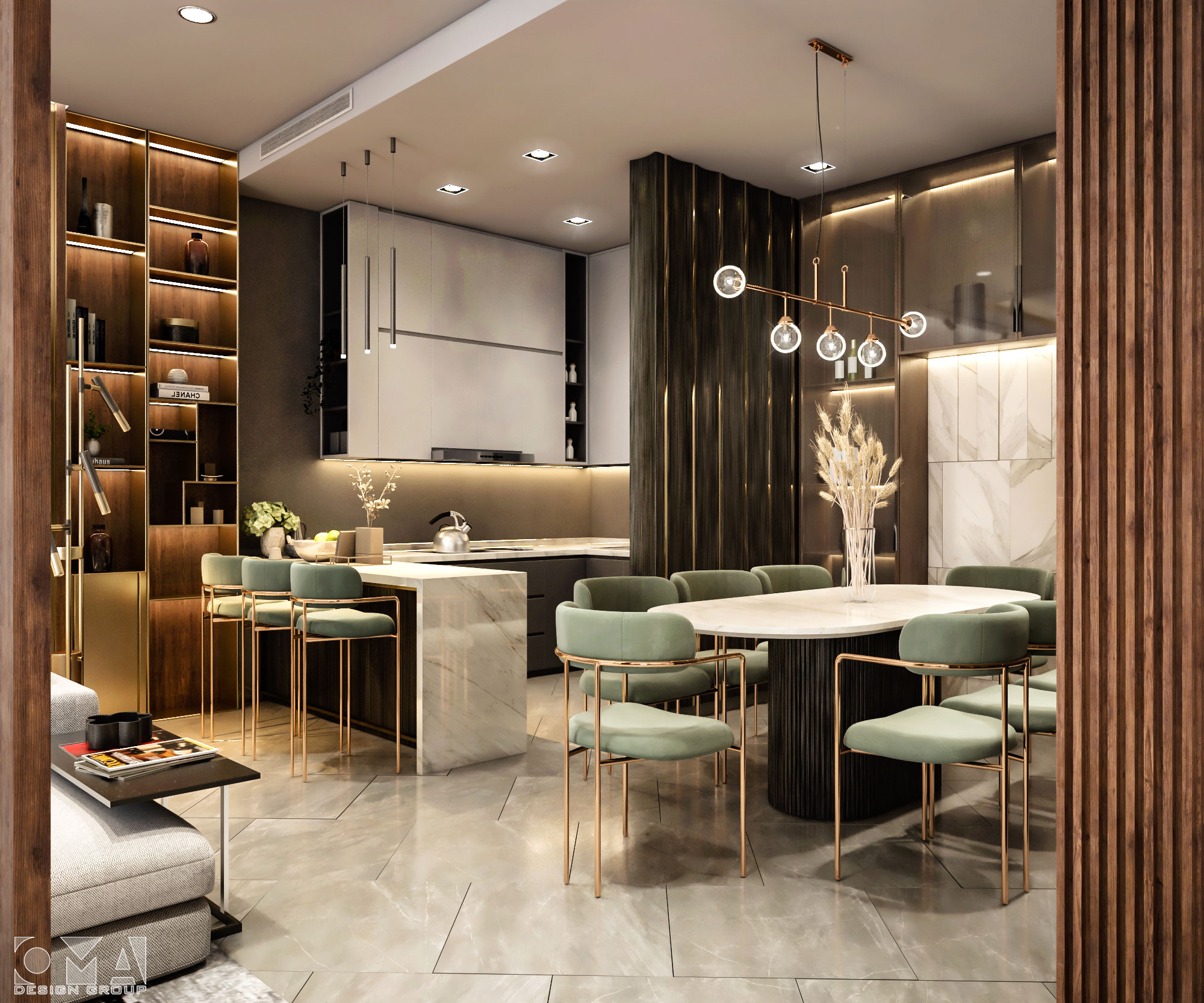 AL-REHILI VILLA / INTERIOR DESIGN | SAUDI ARABIA-102