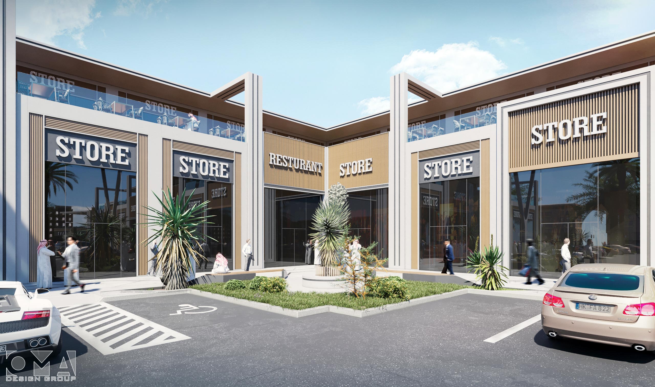 CENTRO PLAZA SHOPPING CENTER - ARCHITECTURAL DESIGN | SAUDI ARABIA-03