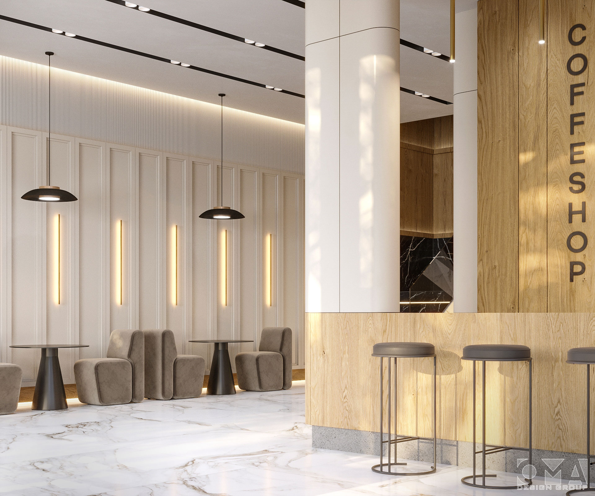 SAHARA HOTEL / INTERIOR DESIGN | COFFEE SHOP AND RESTAURANT03