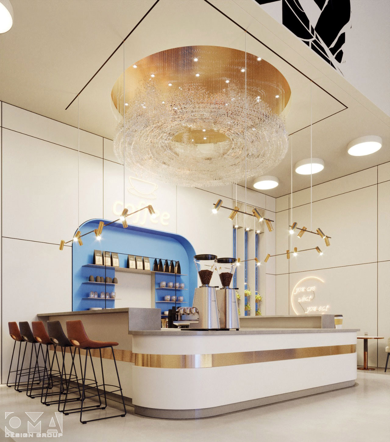 TASK COFFEE SHOP / INTERIOR DESIGN | KSA04