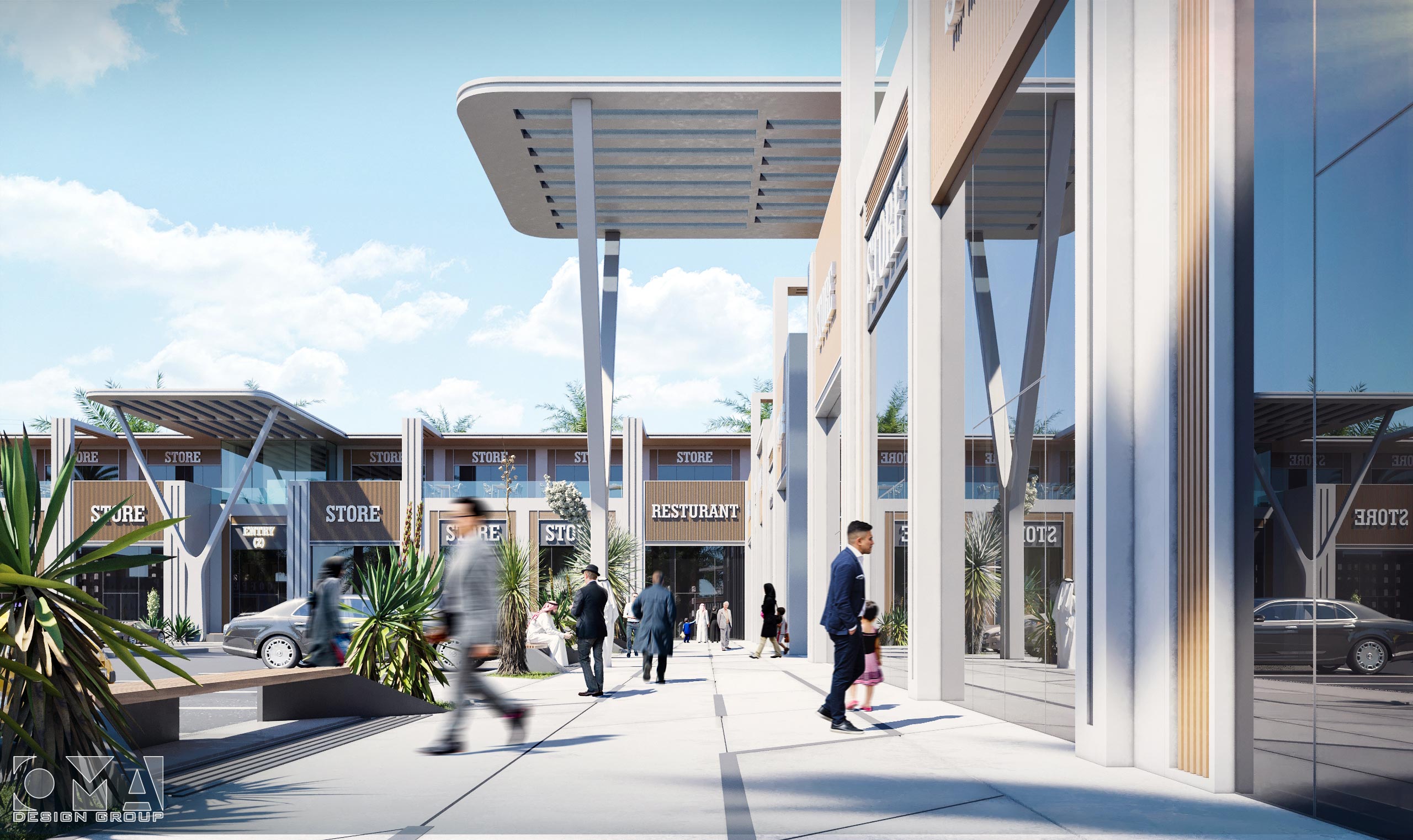 CENTRO PLAZA SHOPPING CENTER - ARCHITECTURAL DESIGN | SAUDI ARABIA-04