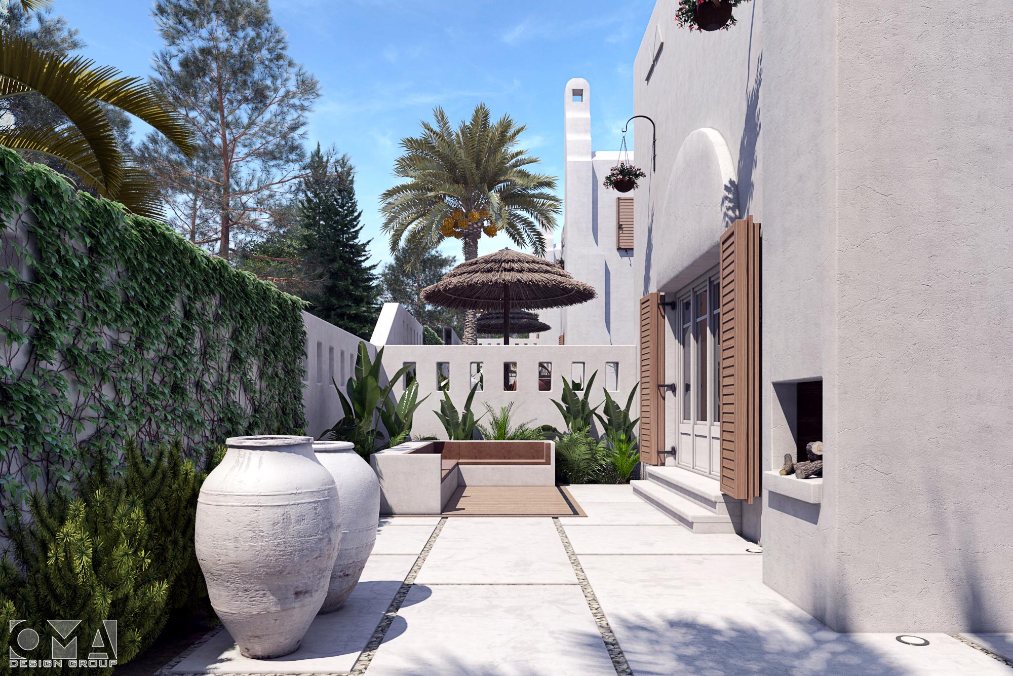 SUMMER HOUSES / Compound Twin Villas Project - EXTERIOR DESIGN AND LANDSCAPE | MÜĞLA, TURKEY-03