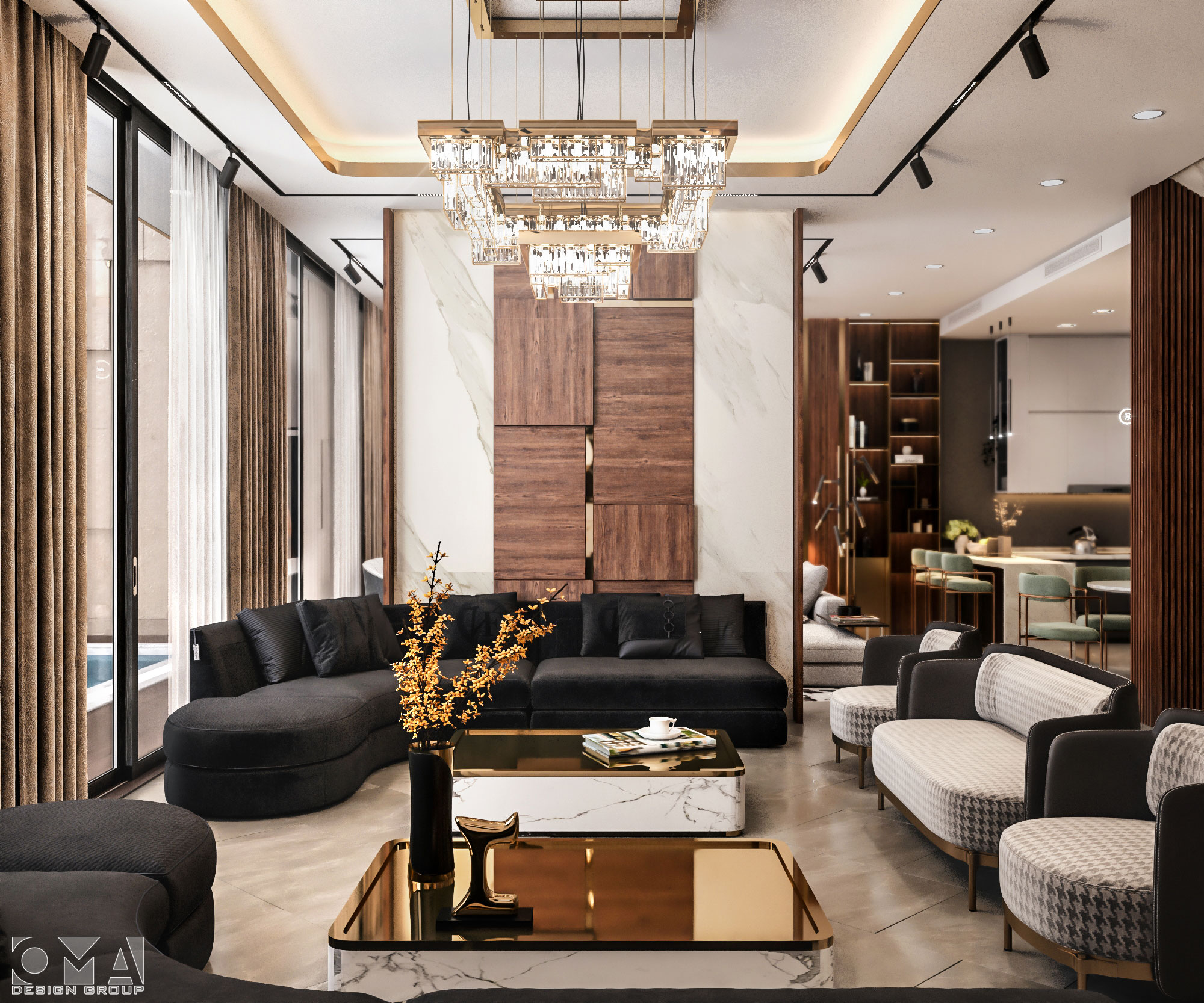 AL-REHILI VILLA / INTERIOR DESIGN | SAUDI ARABIA-105
