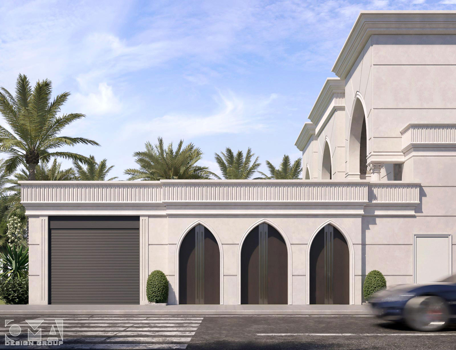 AL-GHAMDI VILLA - EXTERIOR FACADE DESIGN | SAUDI ARABIA-03