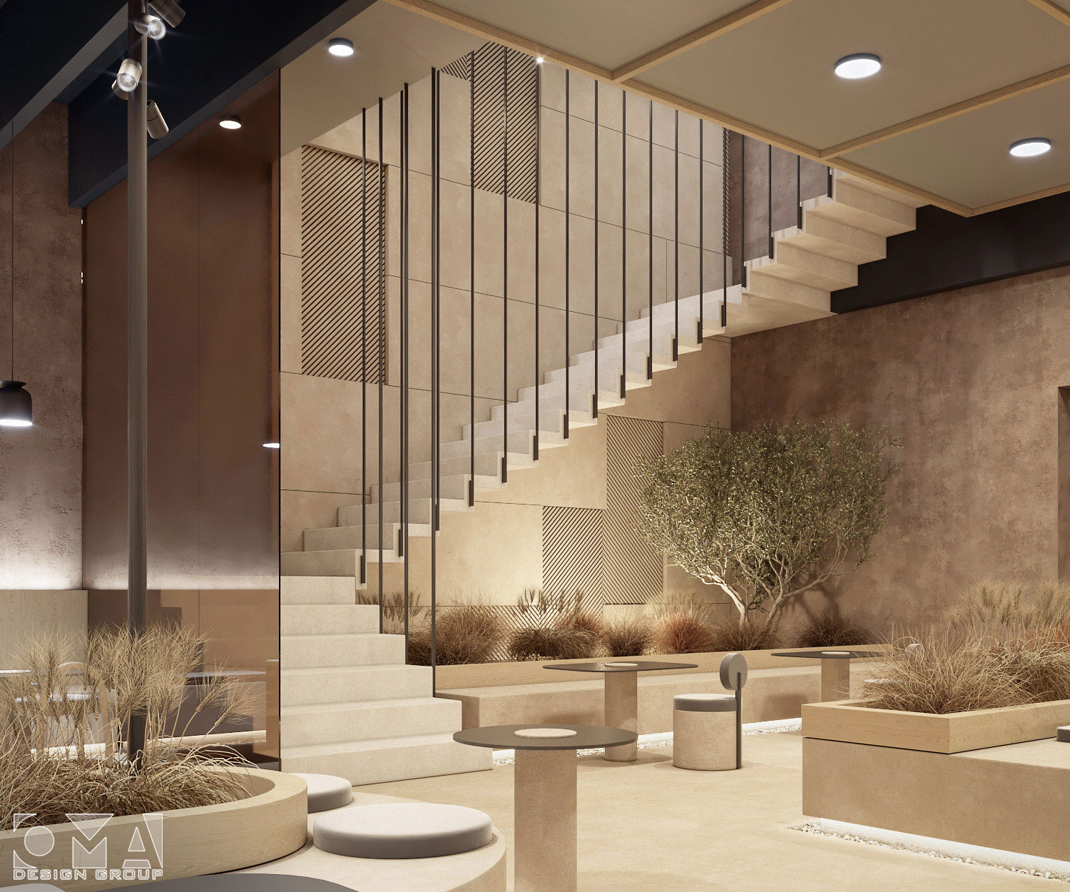 DIRIYAH COFFEE SHOP - EXTERIOR AND INTERIOR DESIGN | SAUDI ARABIA11-1
