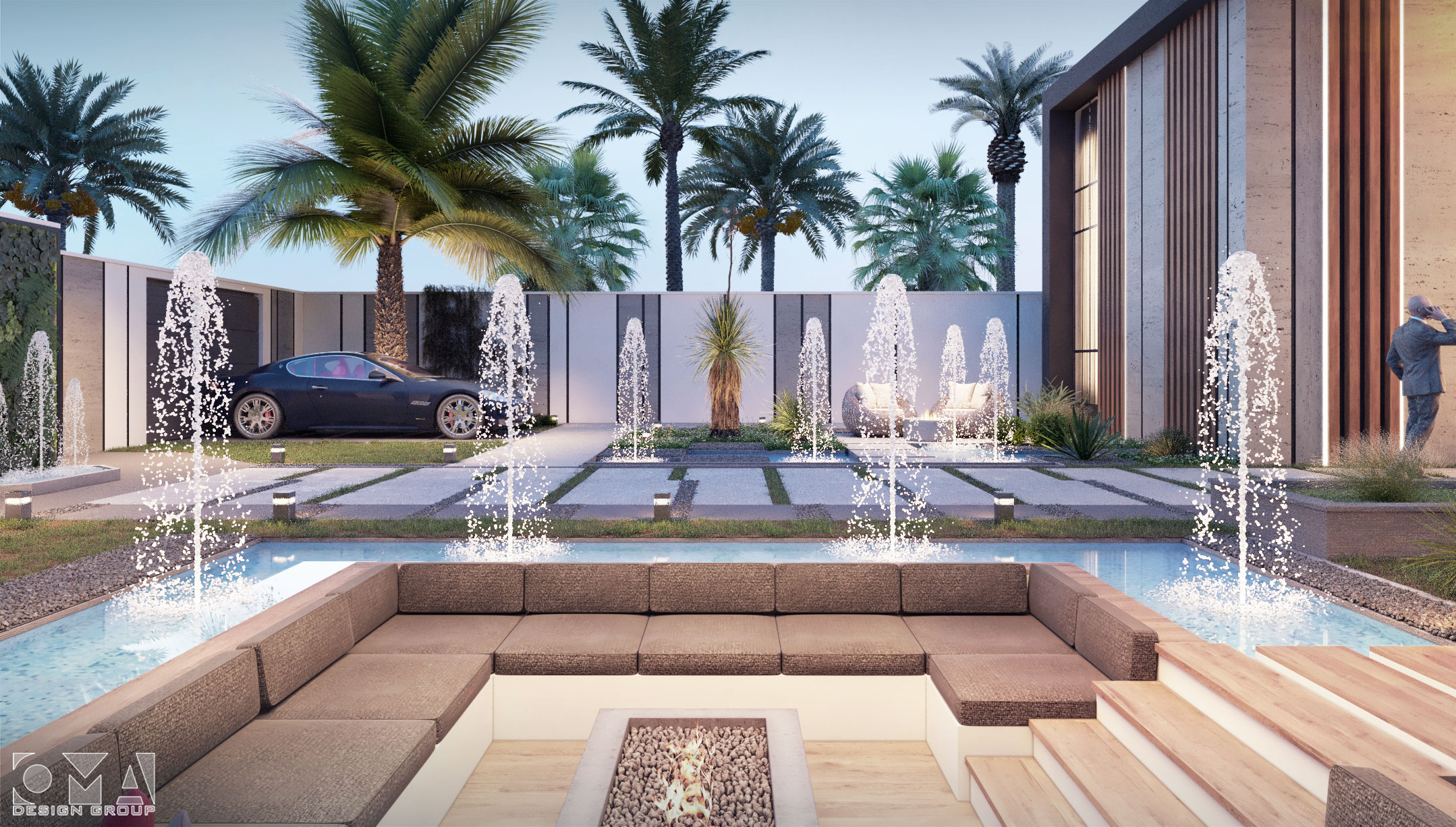 OMAR VILLA / EXTERIOR FACADES DESIGN AND LANDSCAPE | SAUDI ARABIA-07