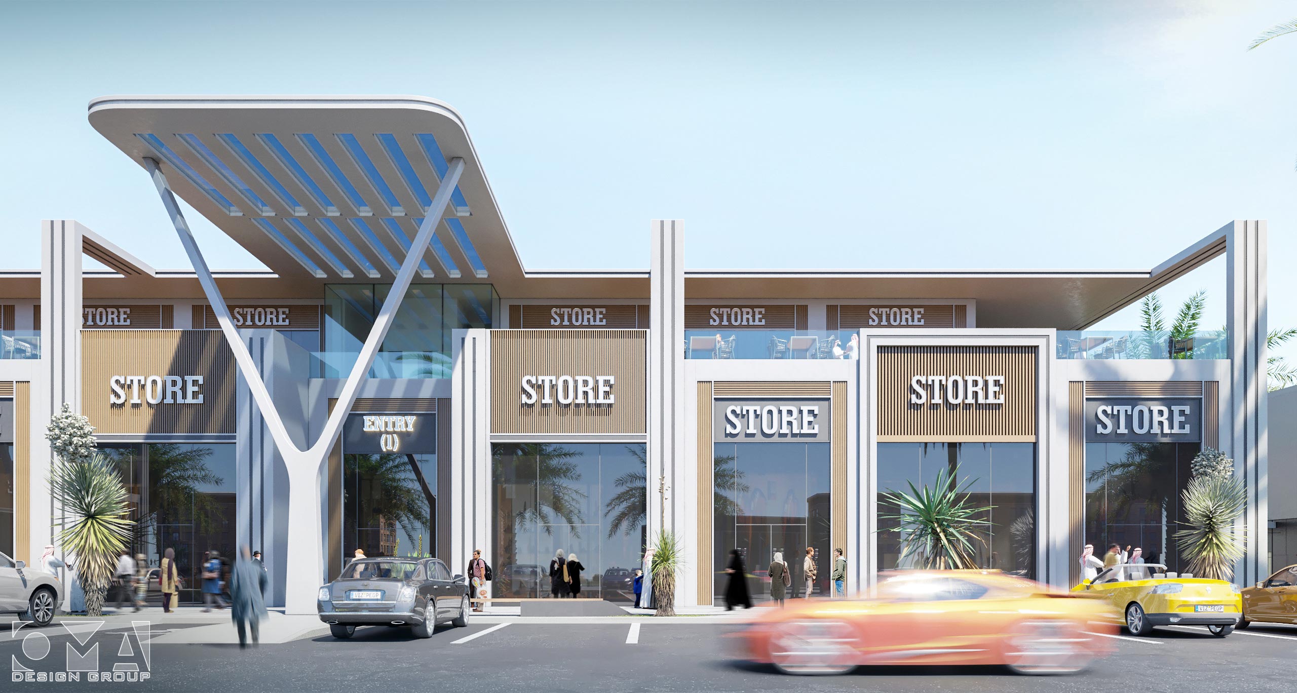 CENTRO PLAZA SHOPPING CENTER - ARCHITECTURAL DESIGN | SAUDI ARABIA-06