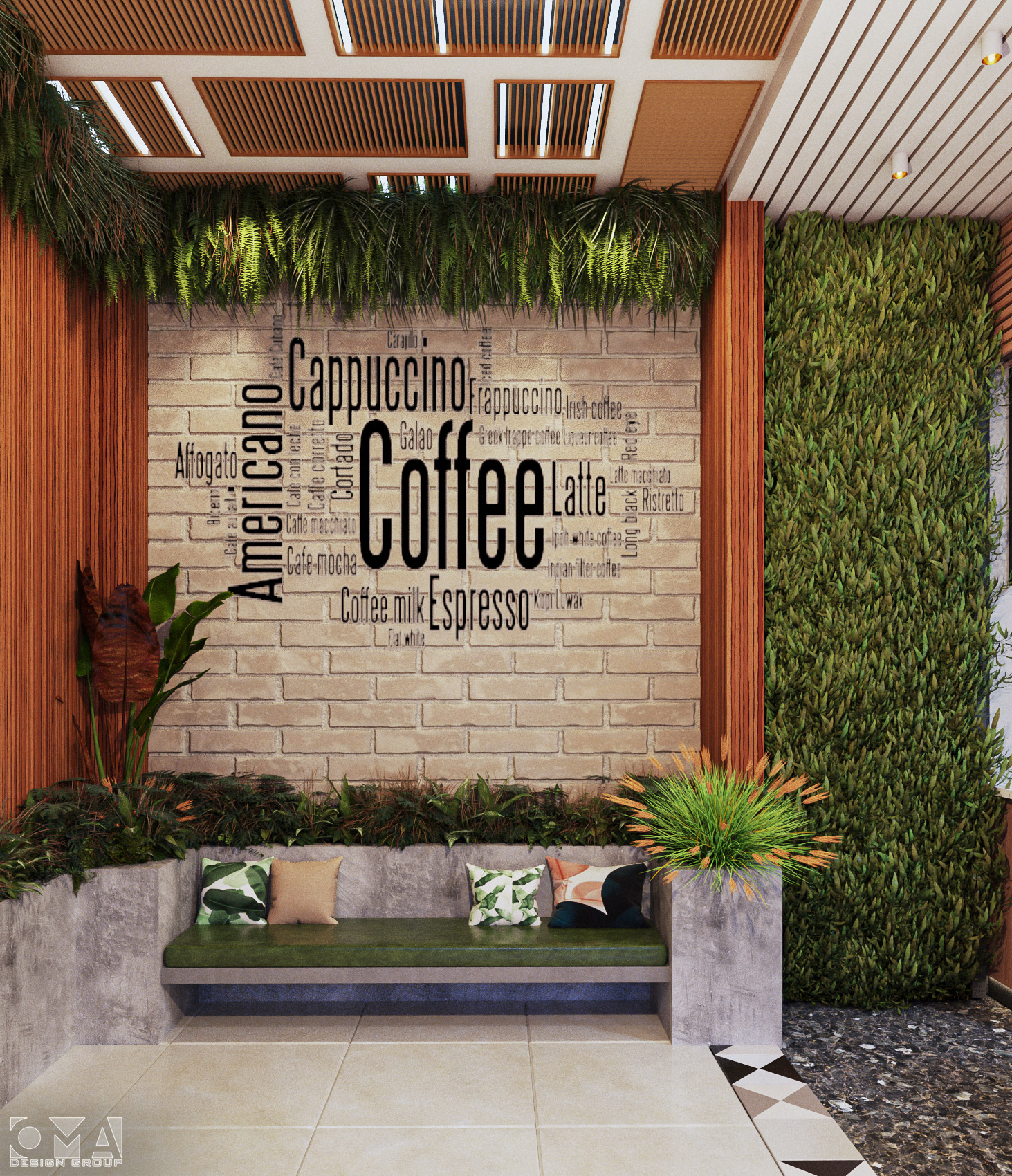 YOUSEF COFFEE SHOP- EXTERIOR AND INTERIOR DESIGN | KSA06