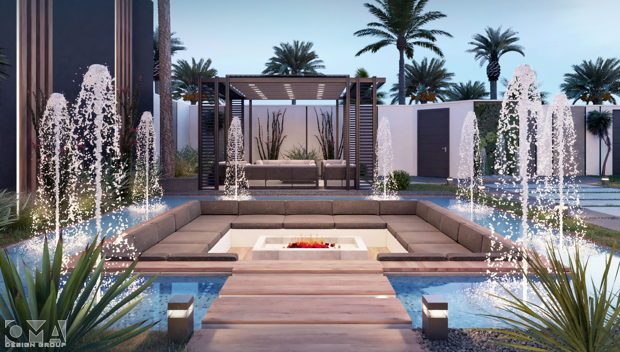 OMAR VILLA / EXTERIOR FACADES DESIGN AND LANDSCAPE | SAUDI ARABIA-08