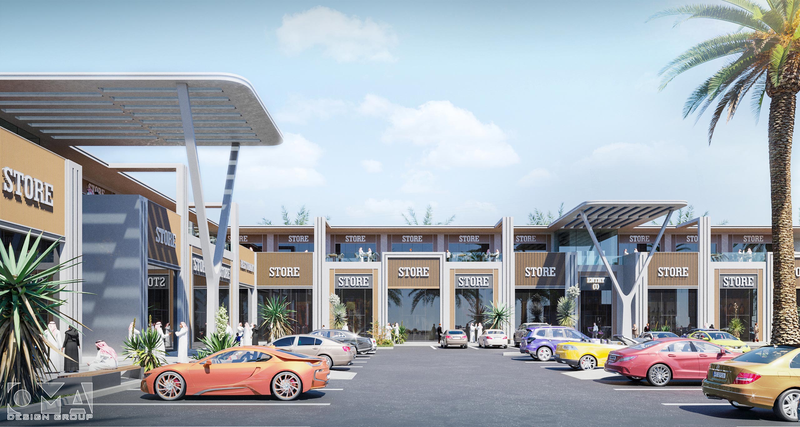 CENTRO PLAZA SHOPPING CENTER - ARCHITECTURAL DESIGN | SAUDI ARABIA-07
