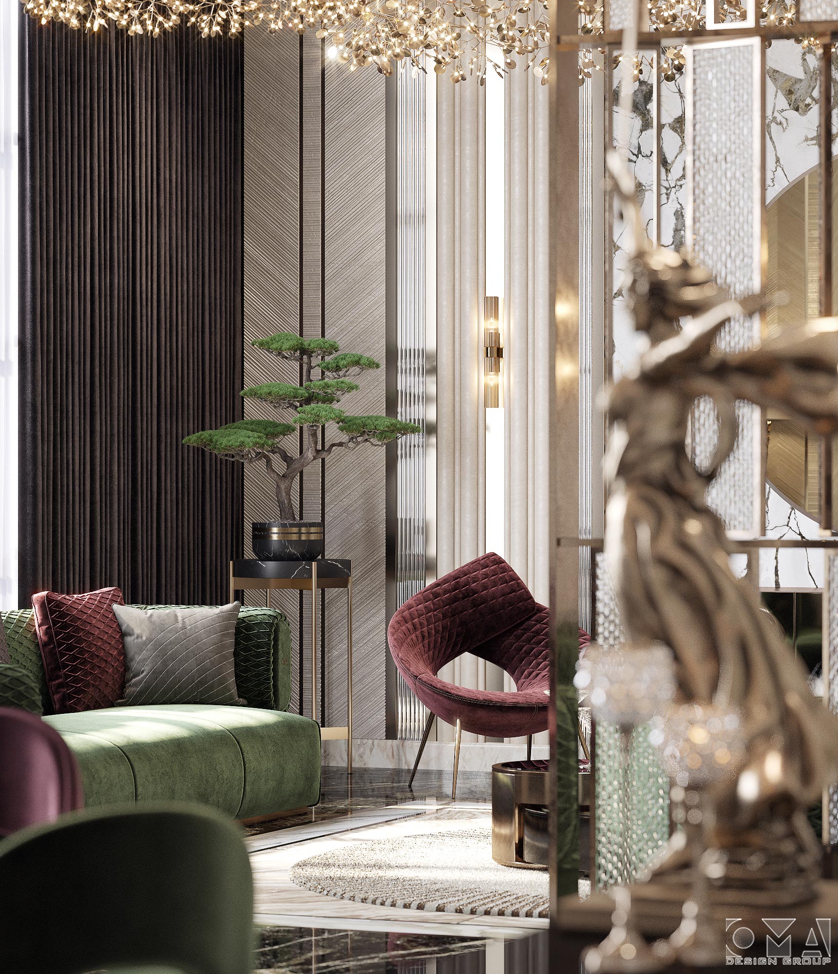 AL-JASMI VILLA / INTERIOR DESIGN | QATAR-09