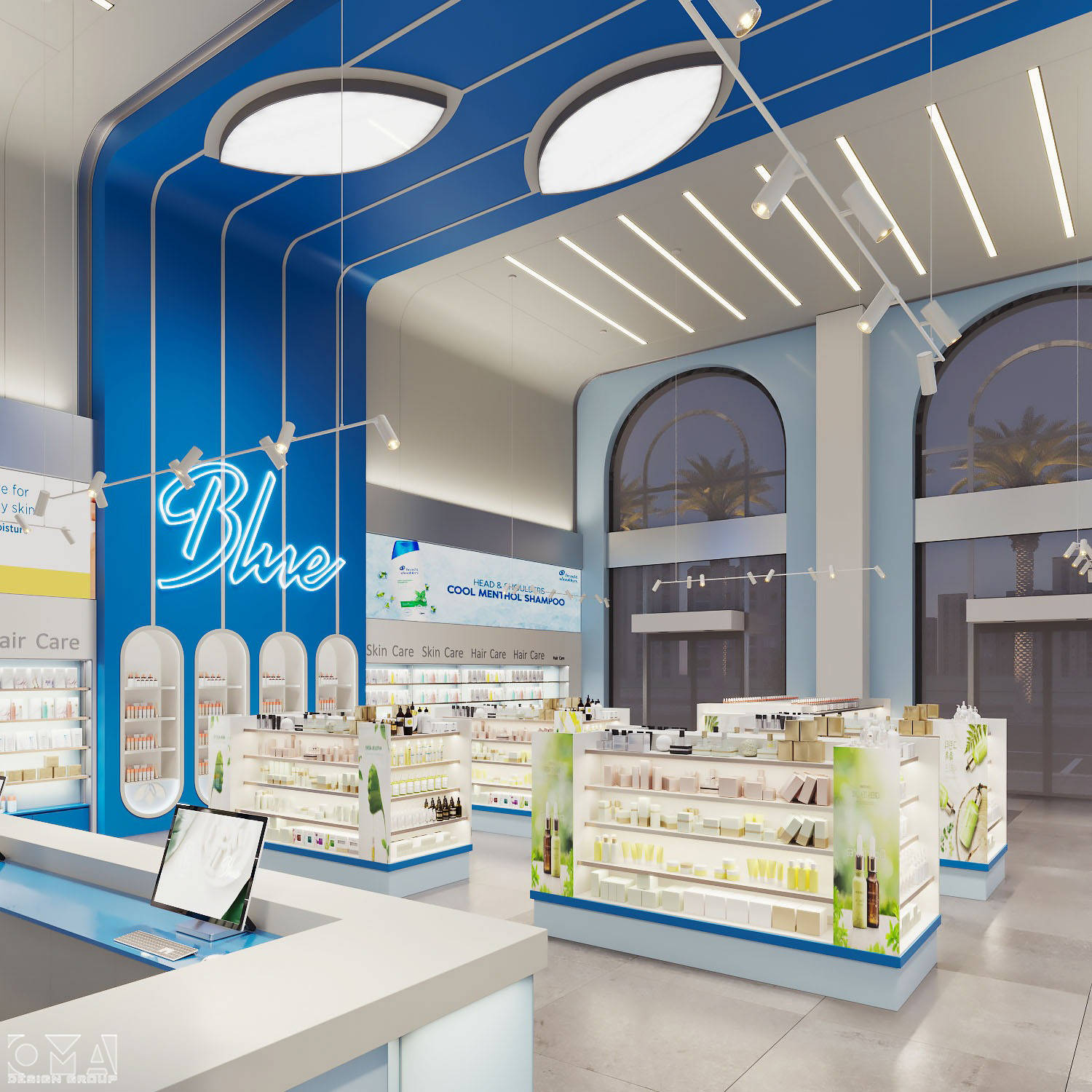 BLUE PHARMACY / INTERIOR DESIGN | SAUDI ARABIA07