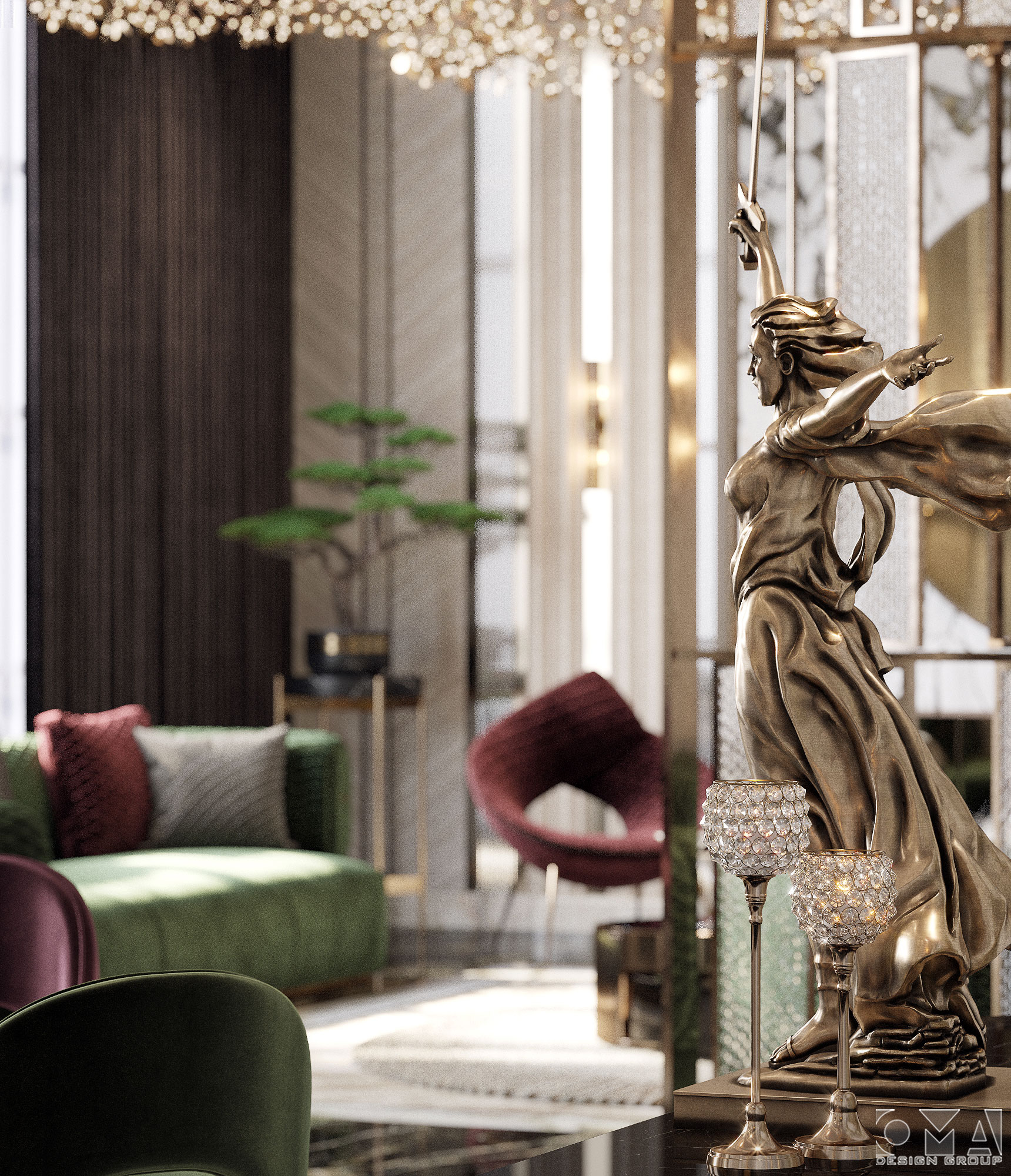 AL-JASMI VILLA / INTERIOR DESIGN | QATAR-11