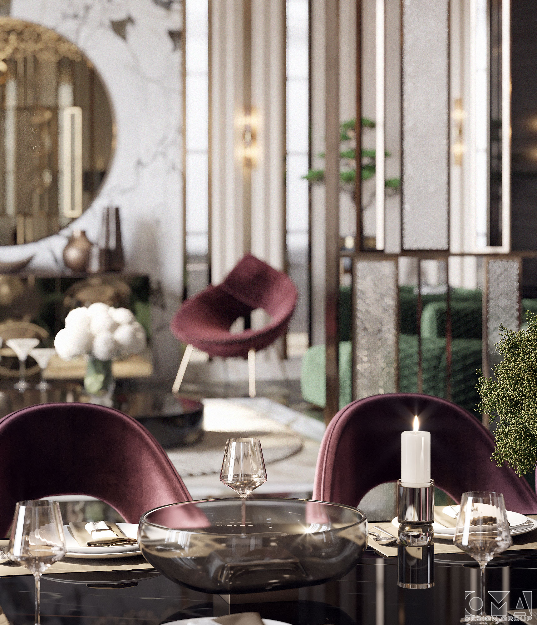 AL-JASMI VILLA / INTERIOR DESIGN | QATAR-10