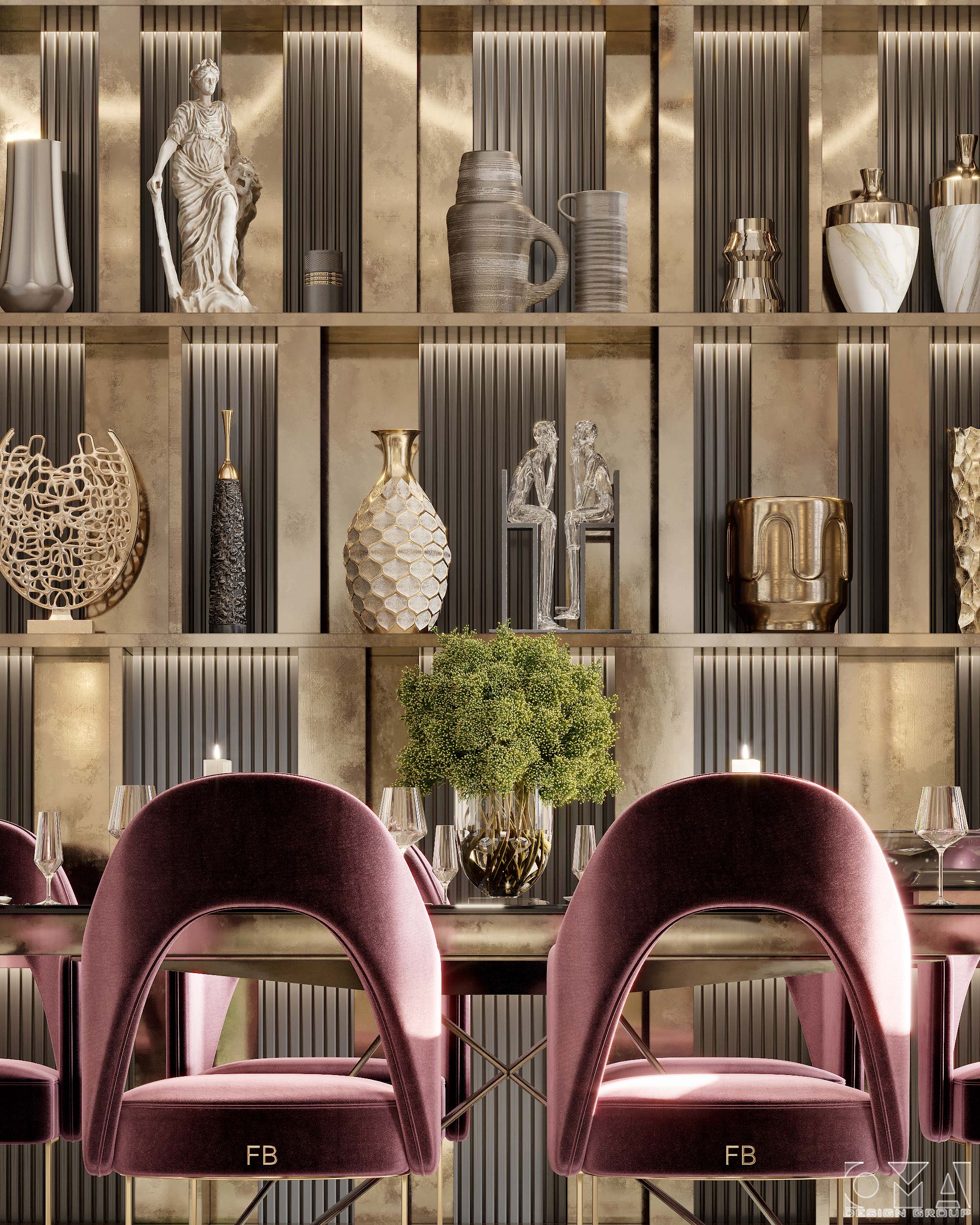 AL-JASMI VILLA / INTERIOR DESIGN | QATAR-14