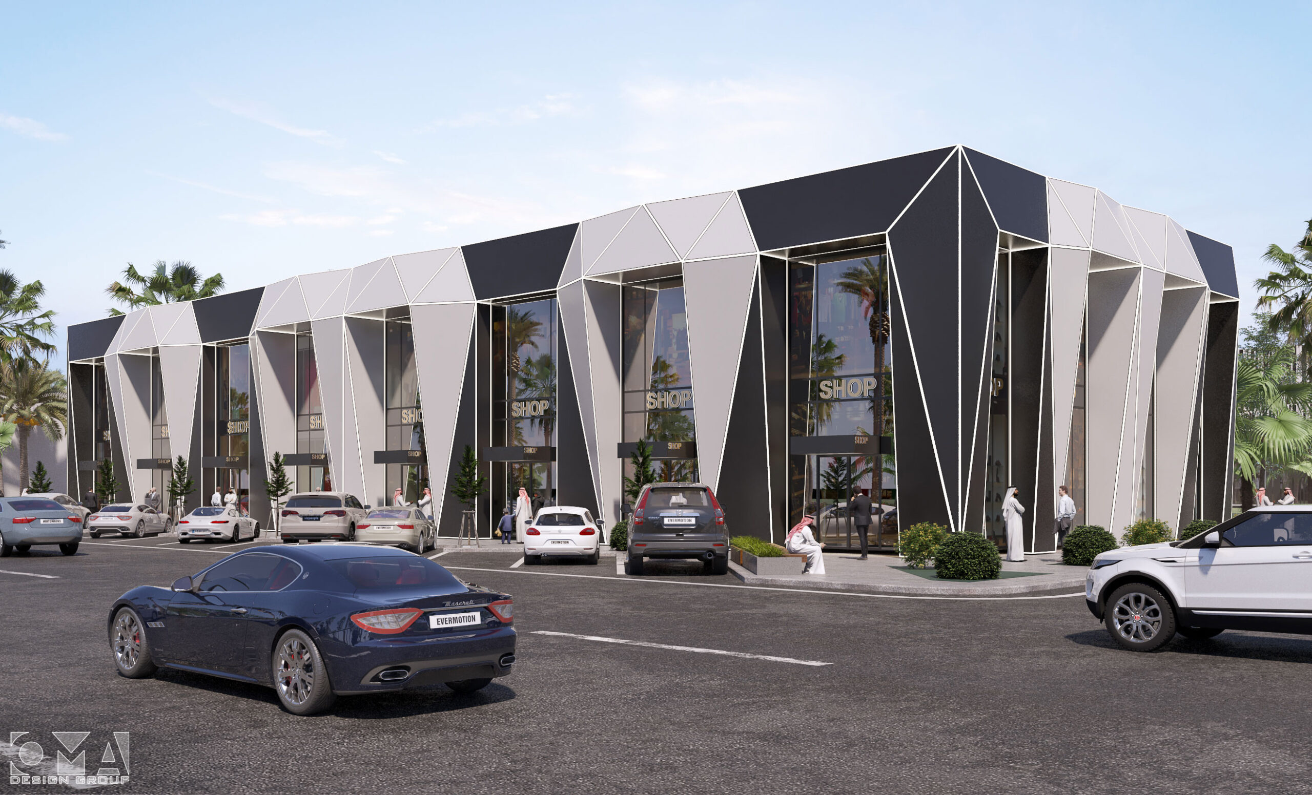 4 DIAMOND - STRIP MALL / EXTERIOR DESIGN | SAUDI ARABIA-04