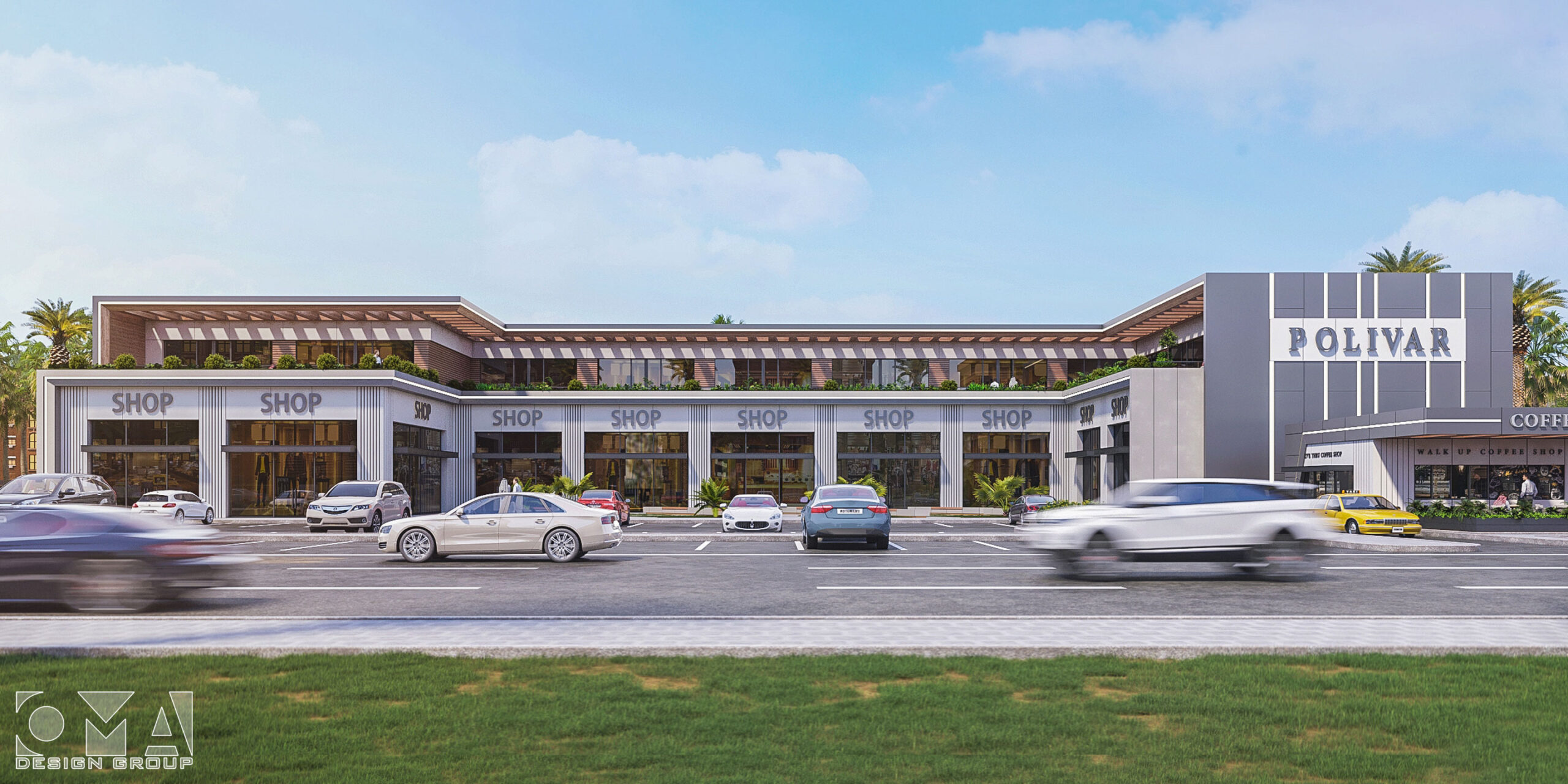 POLIVAR SHOPPING CENTER/ ARCHITECTURAL DESIGN | SAUDI ARABIA-01