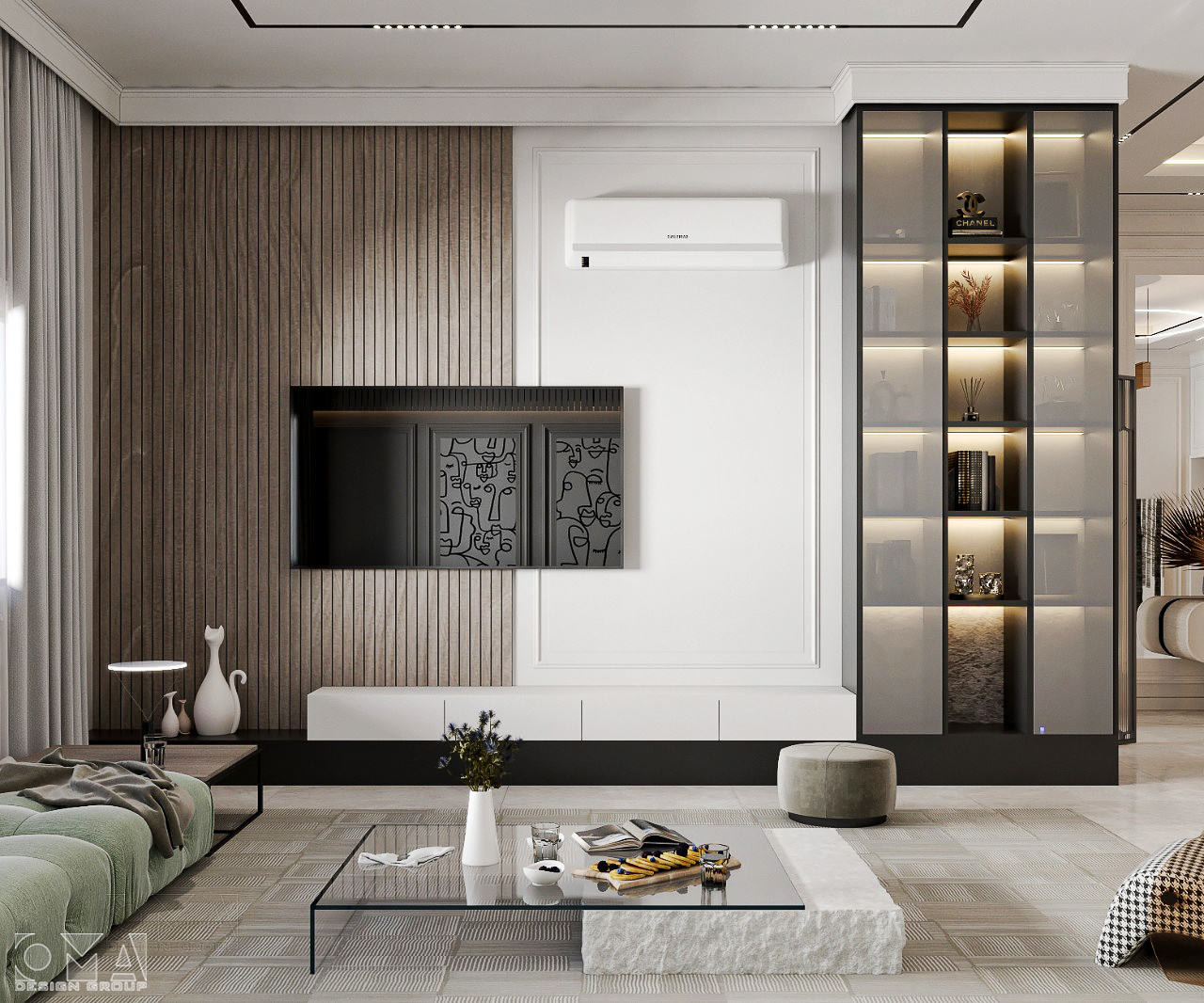 NADER VILLA - INTERIOR DESIGN / KSA09