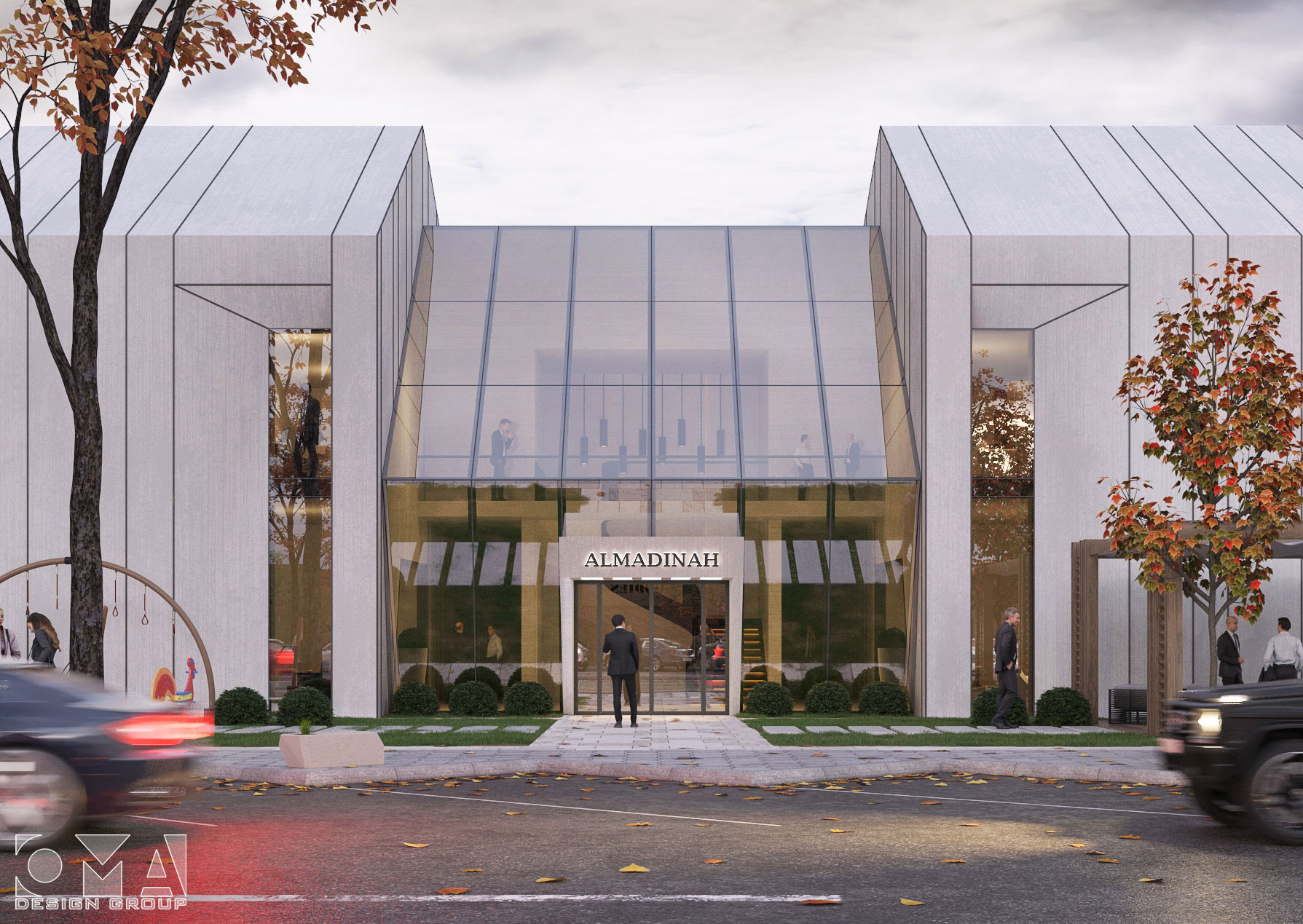 ALMADINAH COMMUNITY CENTER / ARCHITECTURAL DESIGN | STUTTGART, GERMANY-04