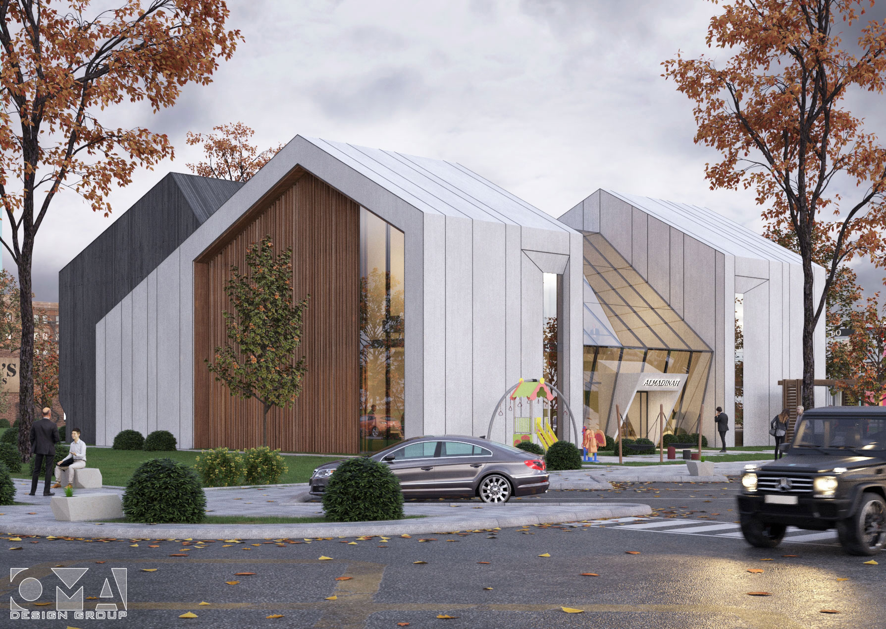 ALMADINAH COMMUNITY CENTER / ARCHITECTURAL DESIGN | STUTTGART, GERMANY-03