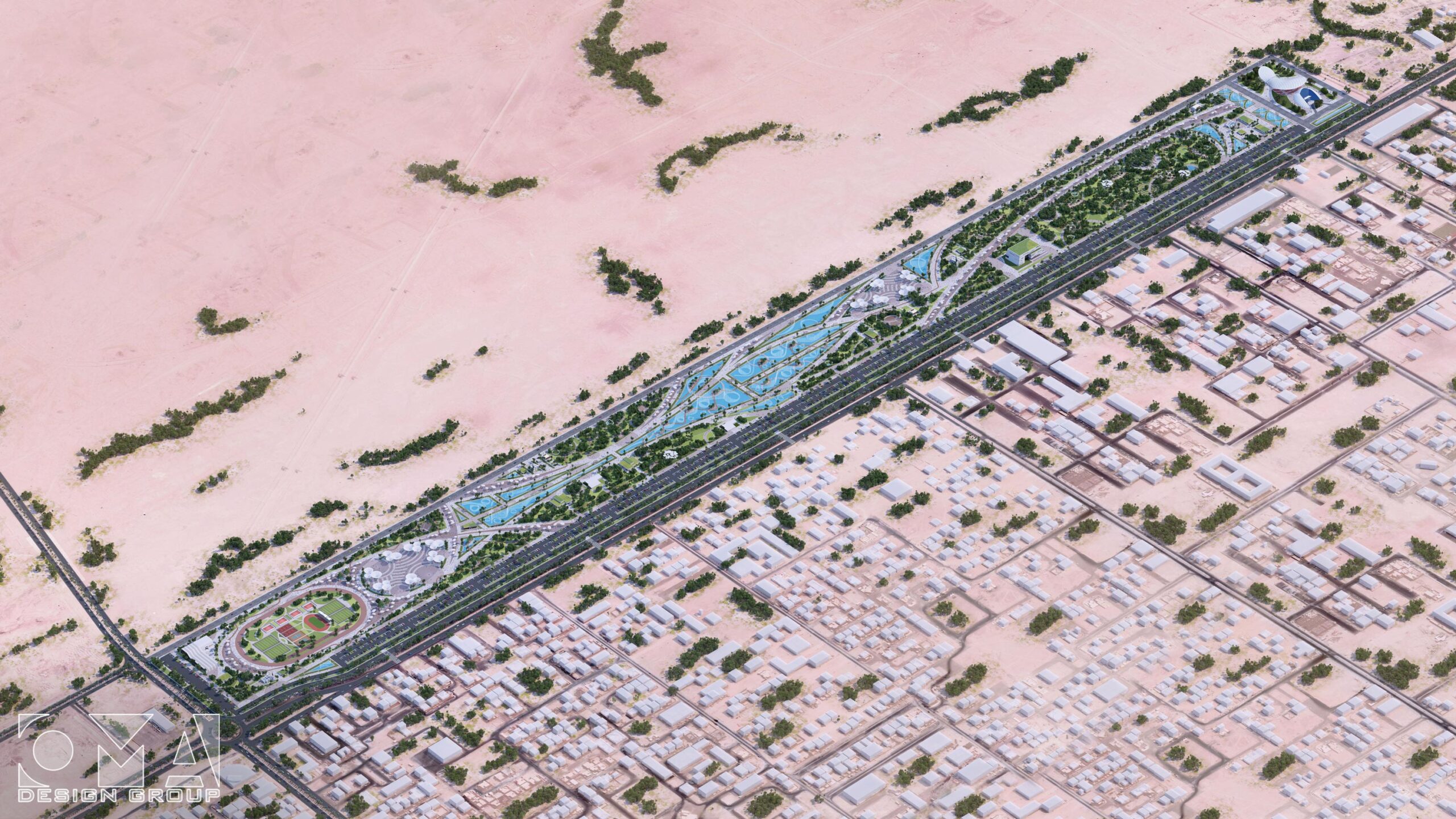 WADI FULAIJ NEW PARK - MIXED USE DEVELOPMENT | KSA -03