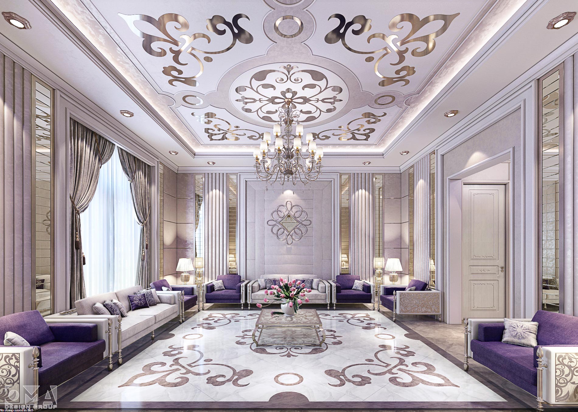 AL-MAZROUI VILLA / INTERIOR DESIGN | ABU DHABI-06
