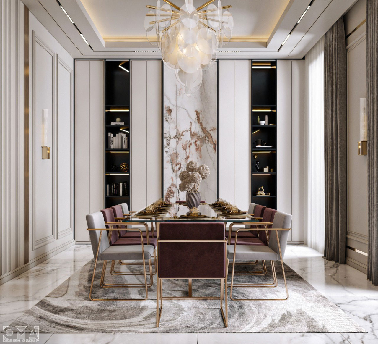 MAJED VILLA - INTERIOR DESIGN / KSA07