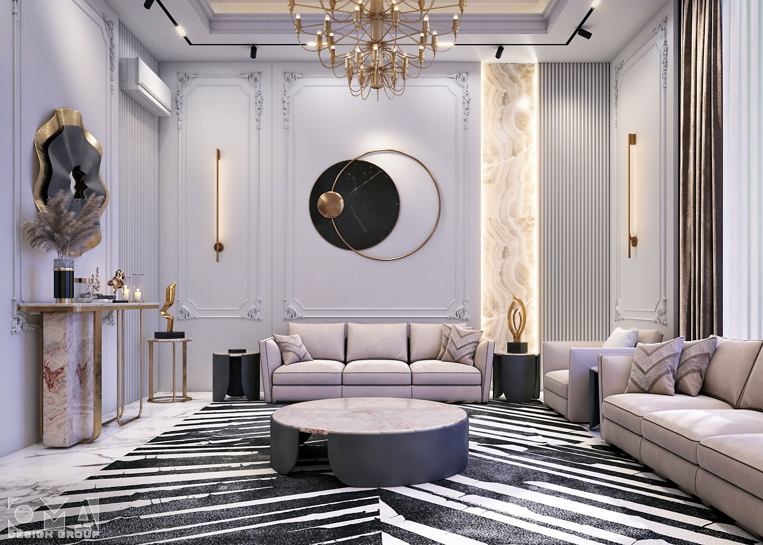 AL-MUTAIRY VILLA / INTERIOR DESIGN | SAUDI ARABIA-13