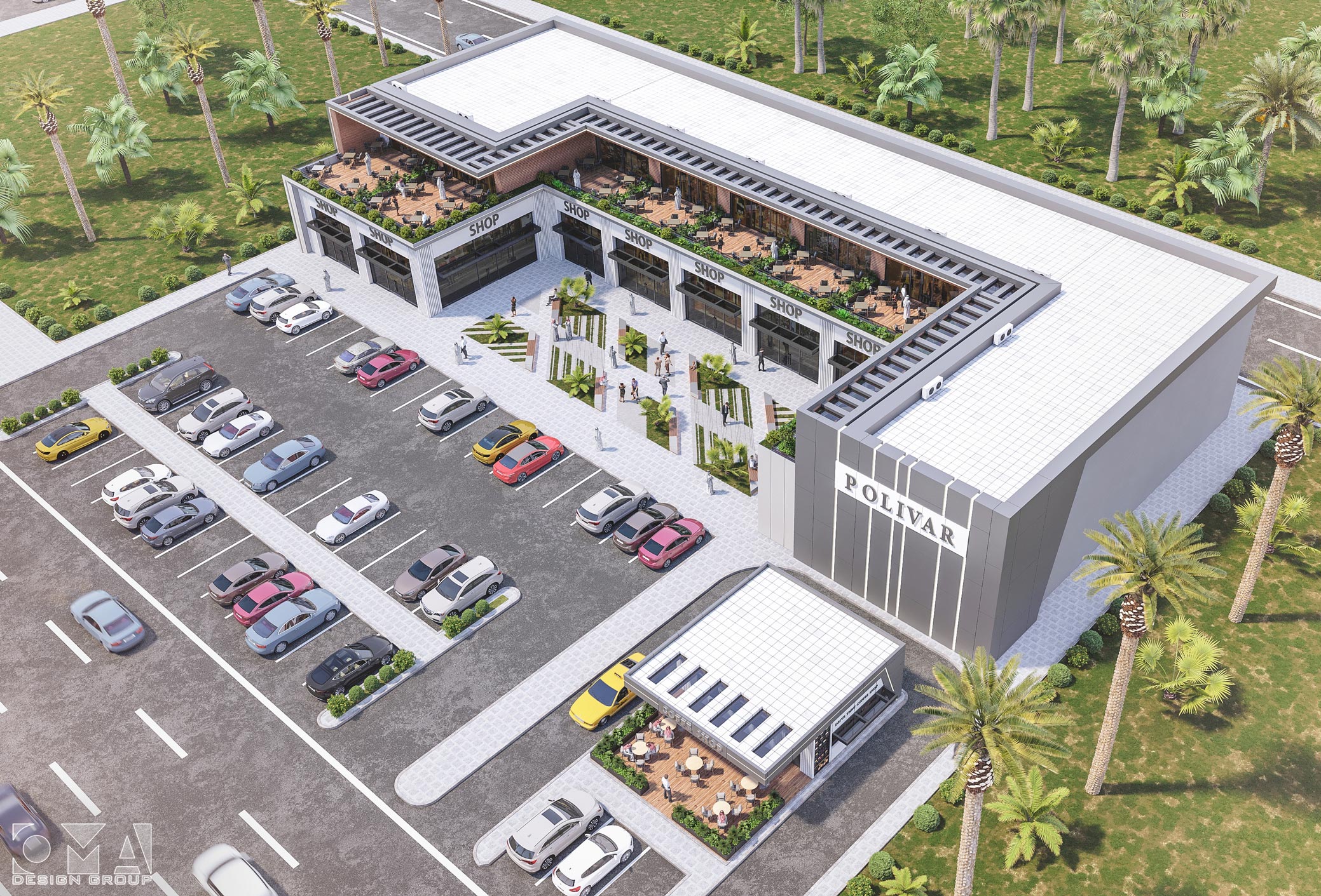 POLIVAR SHOPPING CENTER/ ARCHITECTURAL DESIGN | SAUDI ARABIA-11