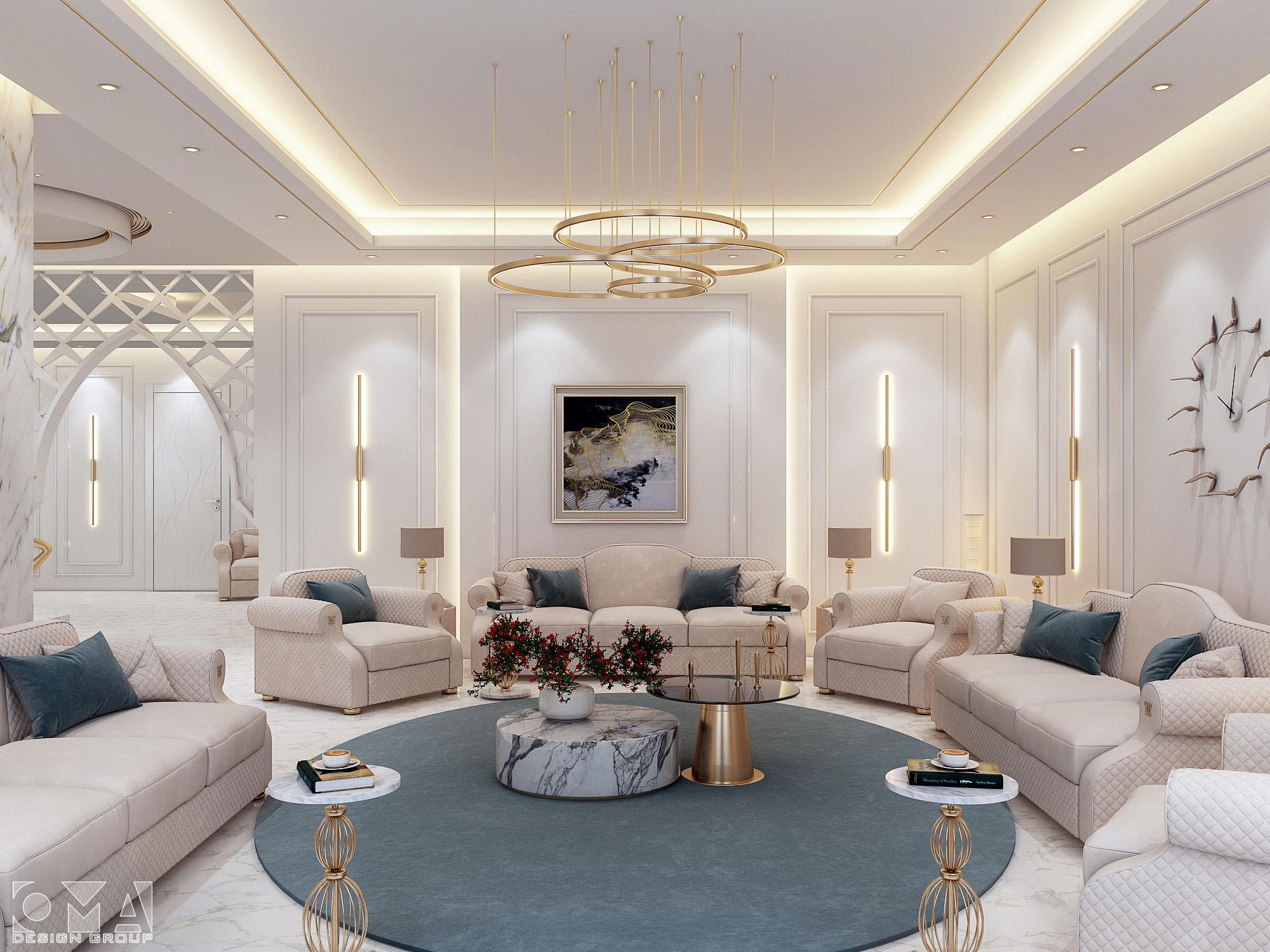 AL-SHAMMARI VILLA / INTERIOR DESIGN | SAUDI ARABIA-02