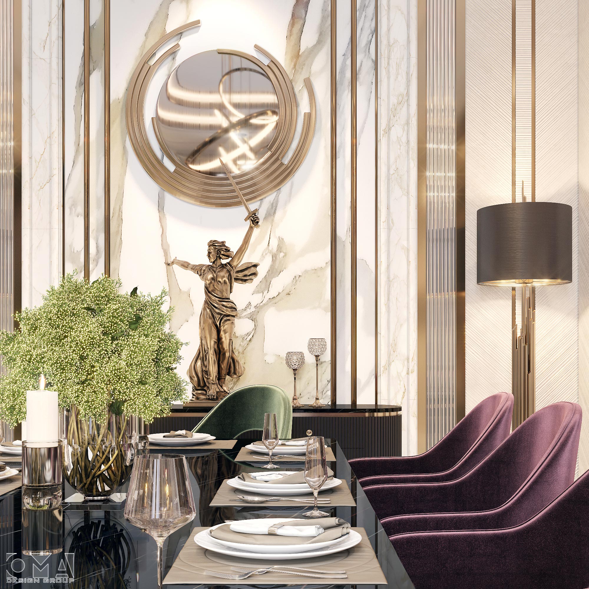 AL-JASMI VILLA / INTERIOR DESIGN | QATAR-16