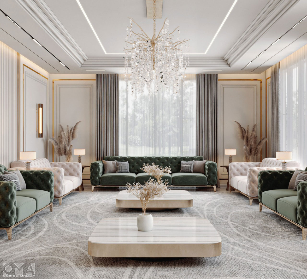 MAJED VILLA - INTERIOR DESIGN / KSA12