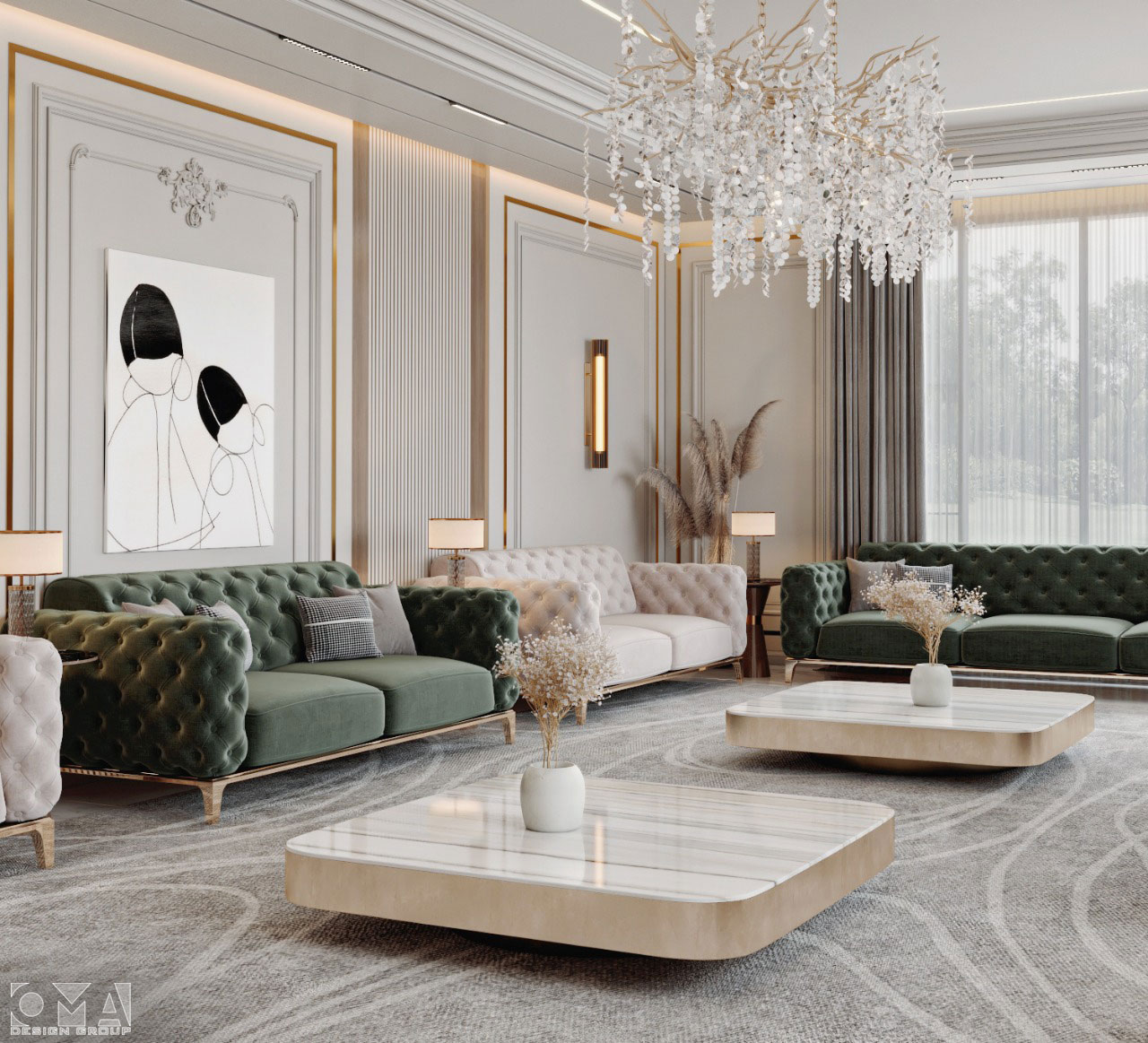 MAJED VILLA - INTERIOR DESIGN / KSA13