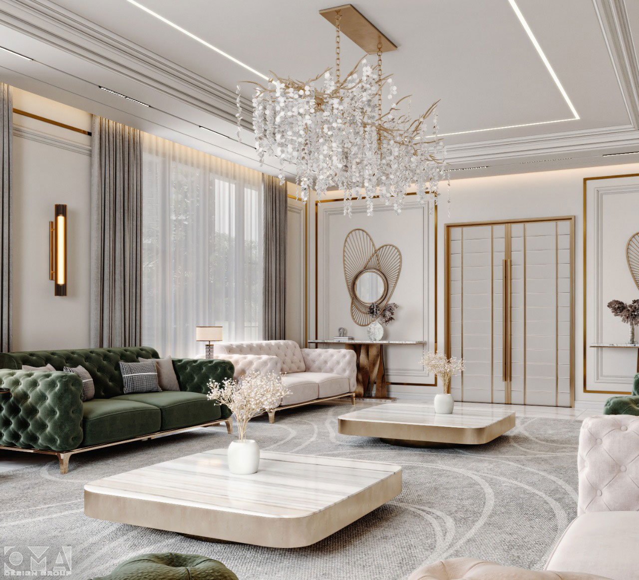 MAJED VILLA - INTERIOR DESIGN / KSA16