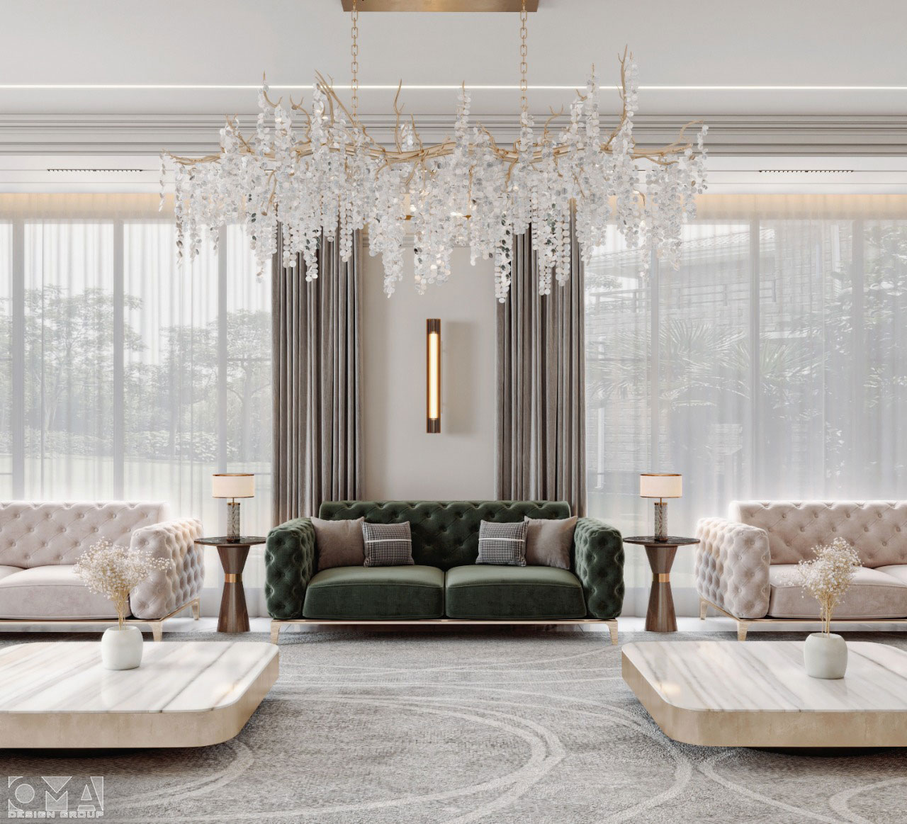 MAJED VILLA - INTERIOR DESIGN / KSA15