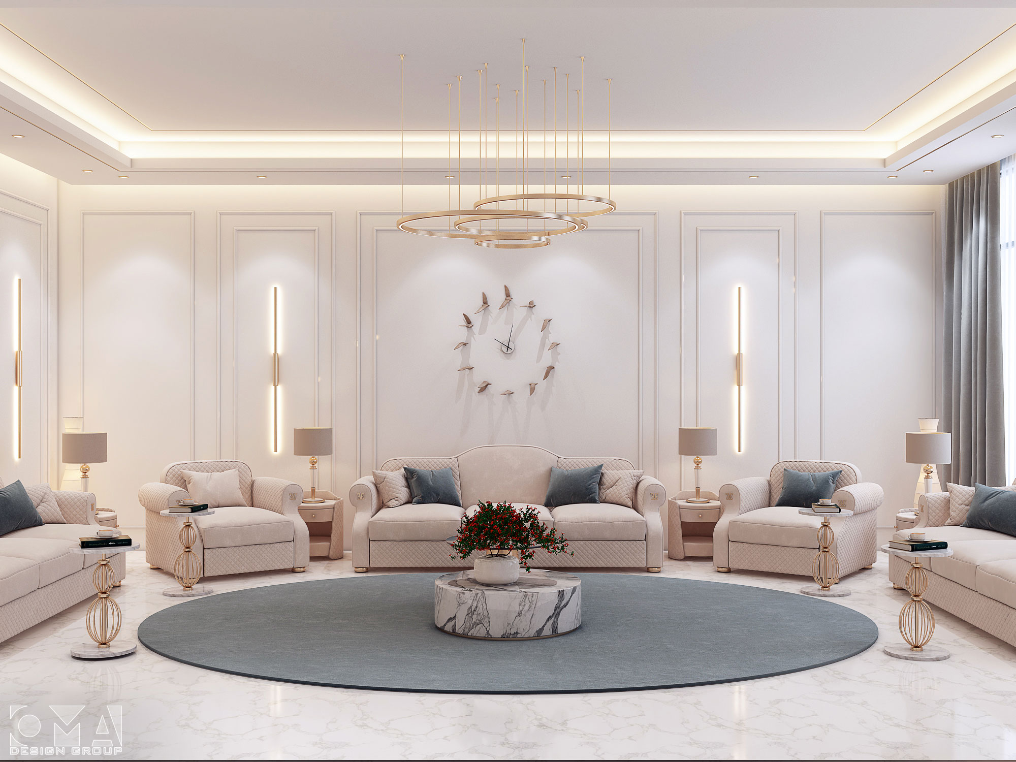 AL-SHAMMARI VILLA / INTERIOR DESIGN | SAUDI ARABIA-03