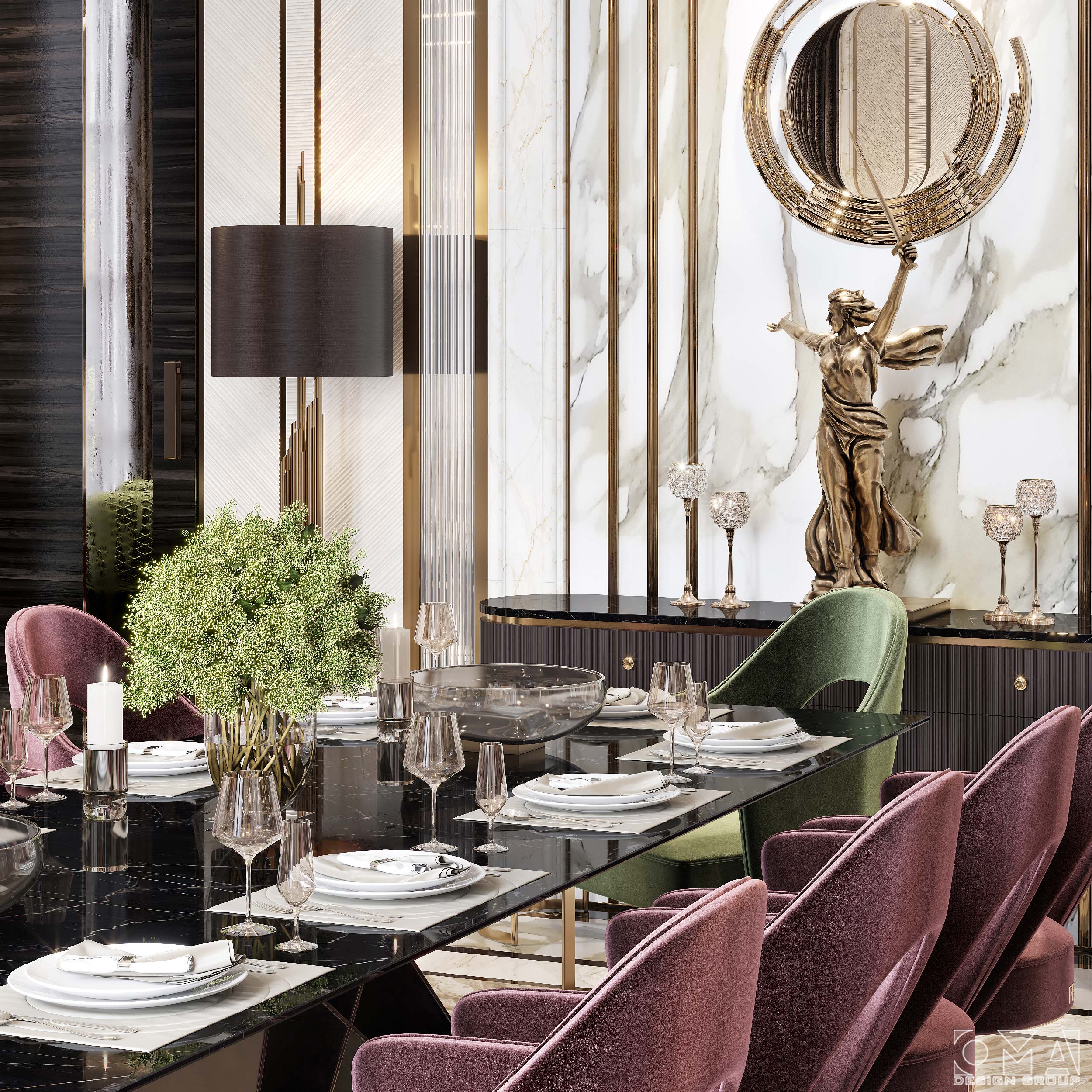AL-JASMI VILLA / INTERIOR DESIGN | QATAR-17